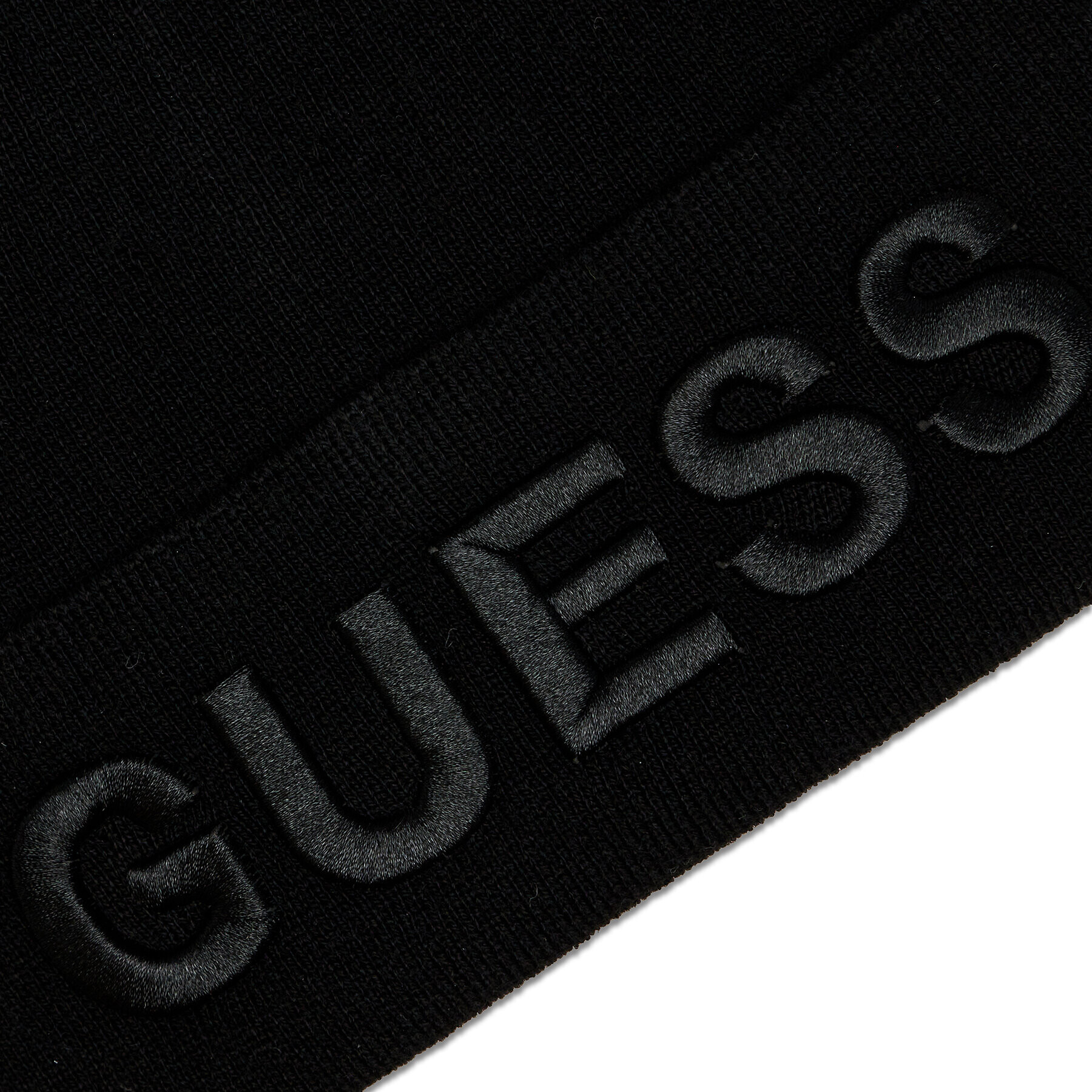 Guess Шапка Maxi Logo Headwear AM5027 POL01 Черен - Pepit.bg