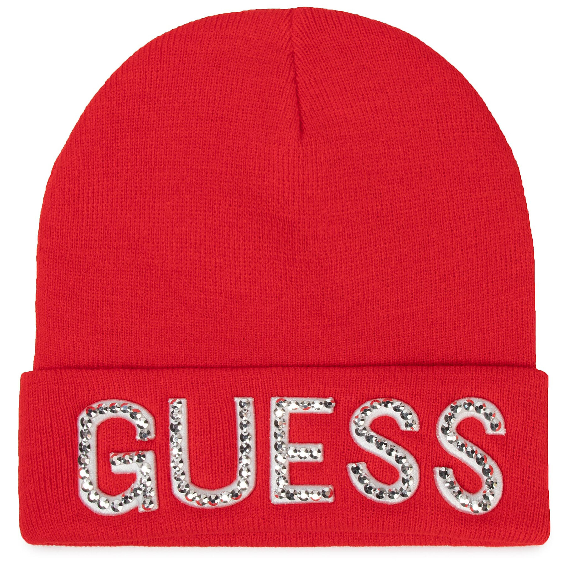 Guess Шапка Not Coordina Ted Hats AW8241 WOL01 Червен - Pepit.bg