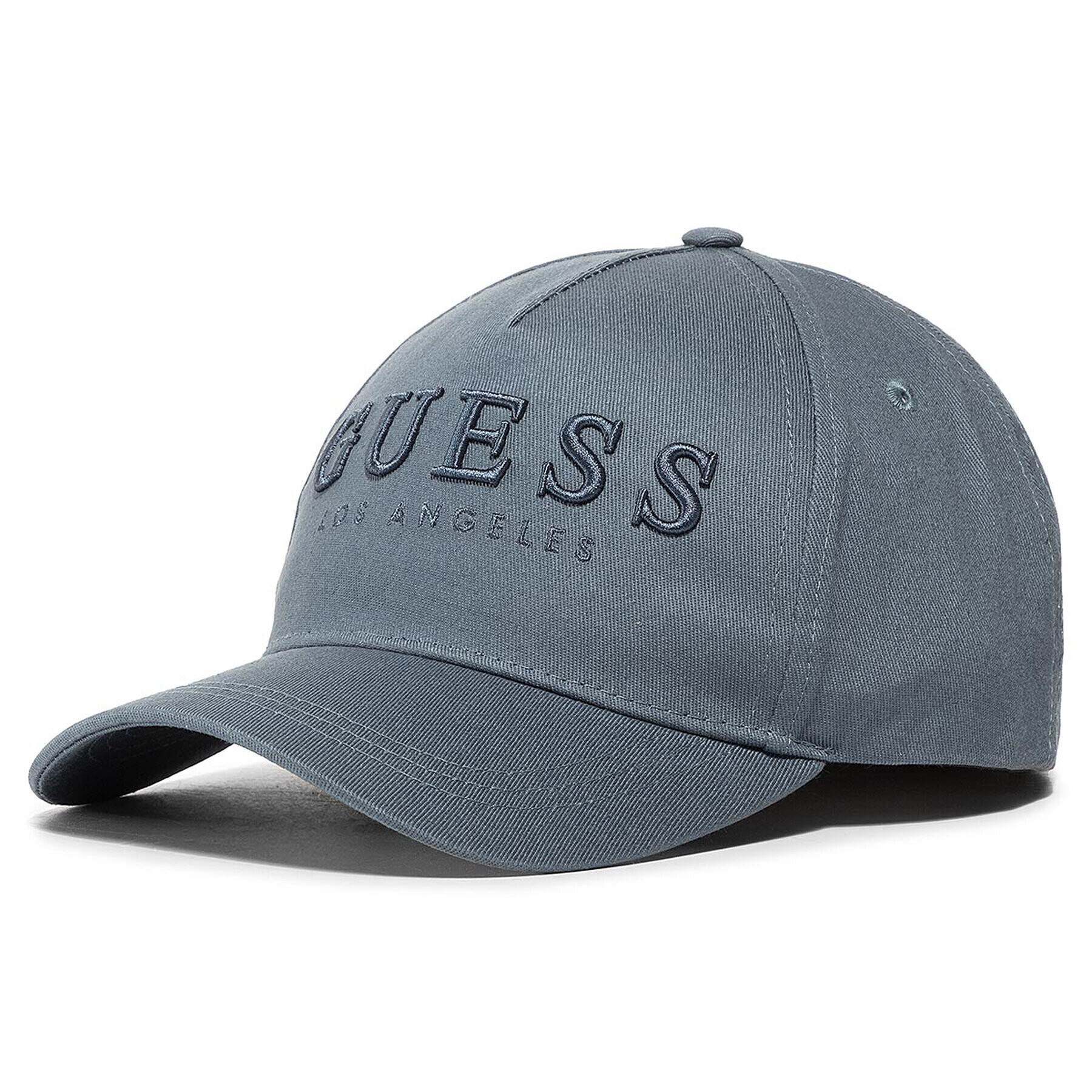 Guess Шапка с козирка Not Coordina Ted Hats AM8612 COT01 Син - Pepit.bg