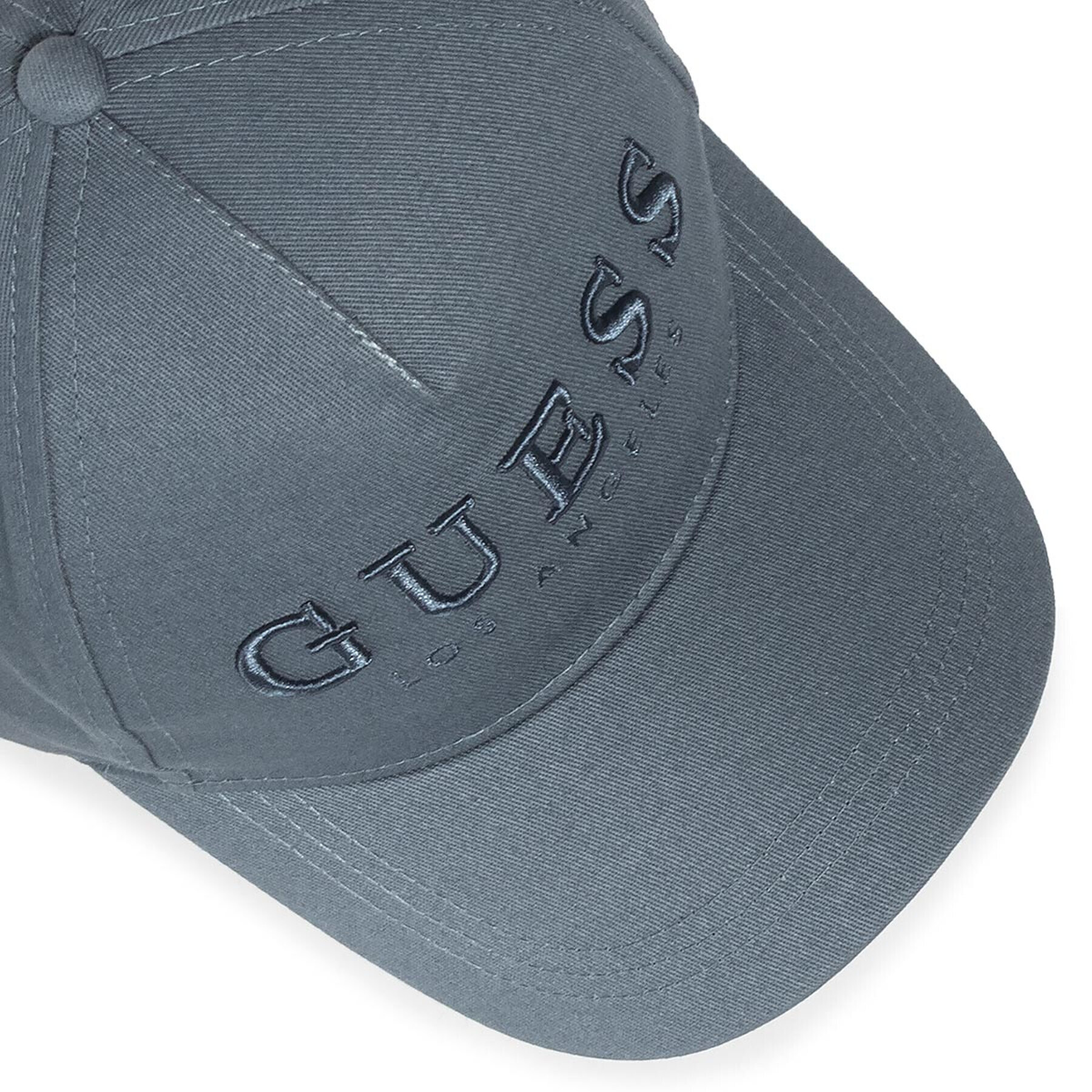 Guess Шапка с козирка Not Coordina Ted Hats AM8612 COT01 Син - Pepit.bg