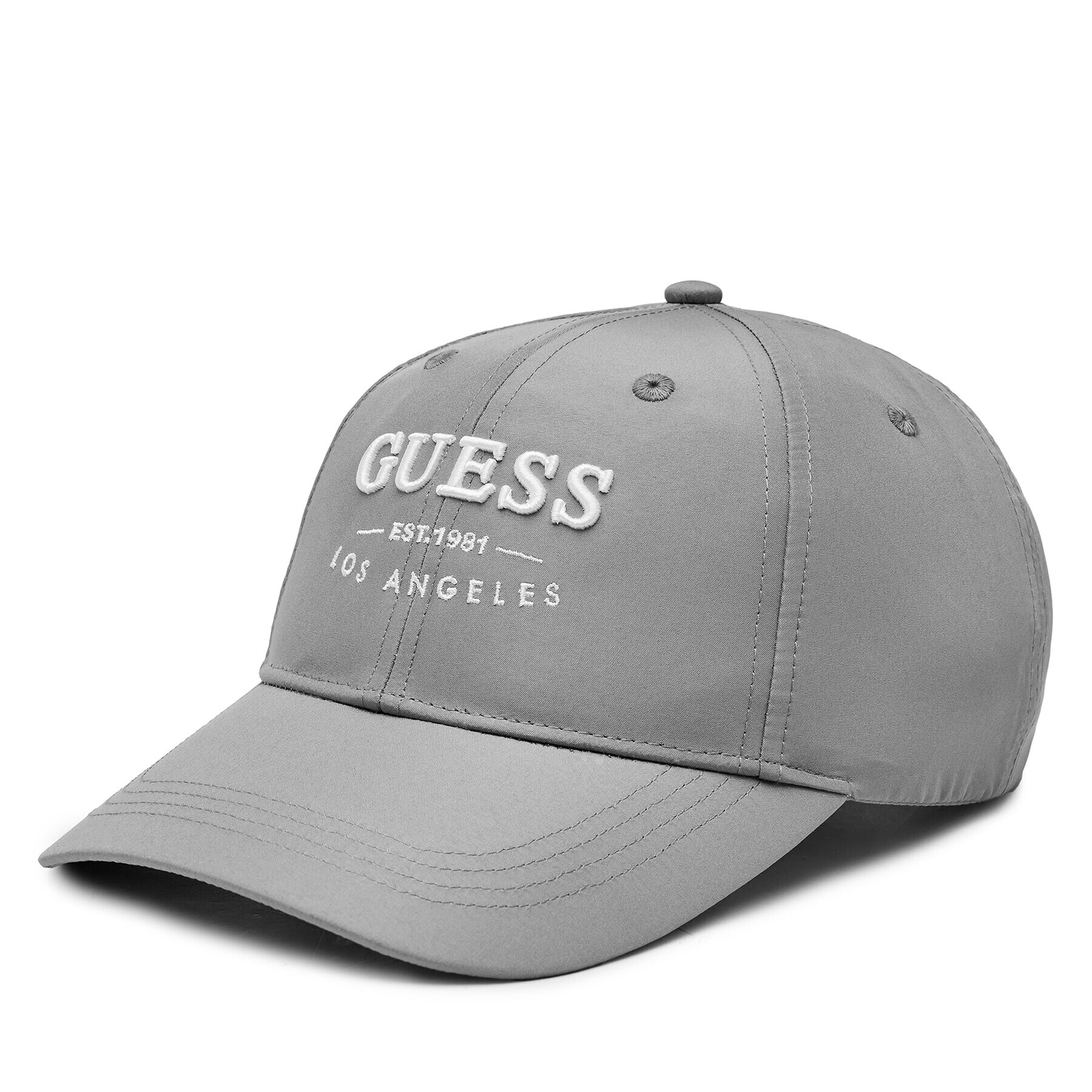 Guess Шапка с козирка Not Coordinated Eco Headwear AM5023 POL01 Сив - Pepit.bg