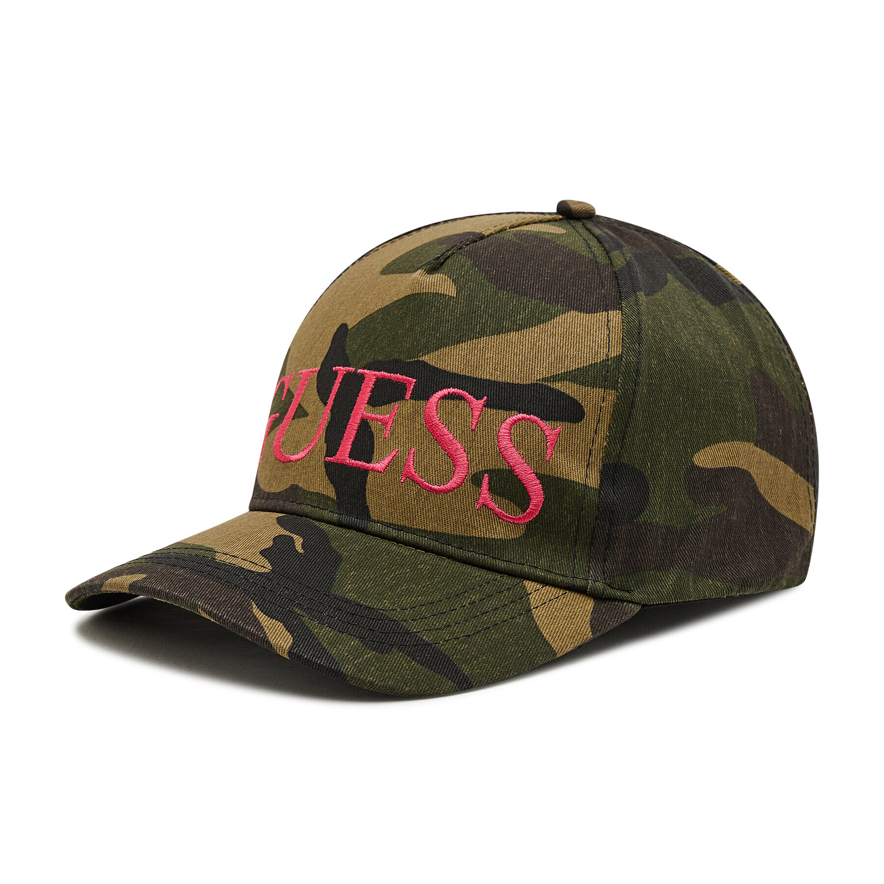 Guess Шапка с козирка Not Coordinated Hats AW8632 COT01 Зелен - Pepit.bg