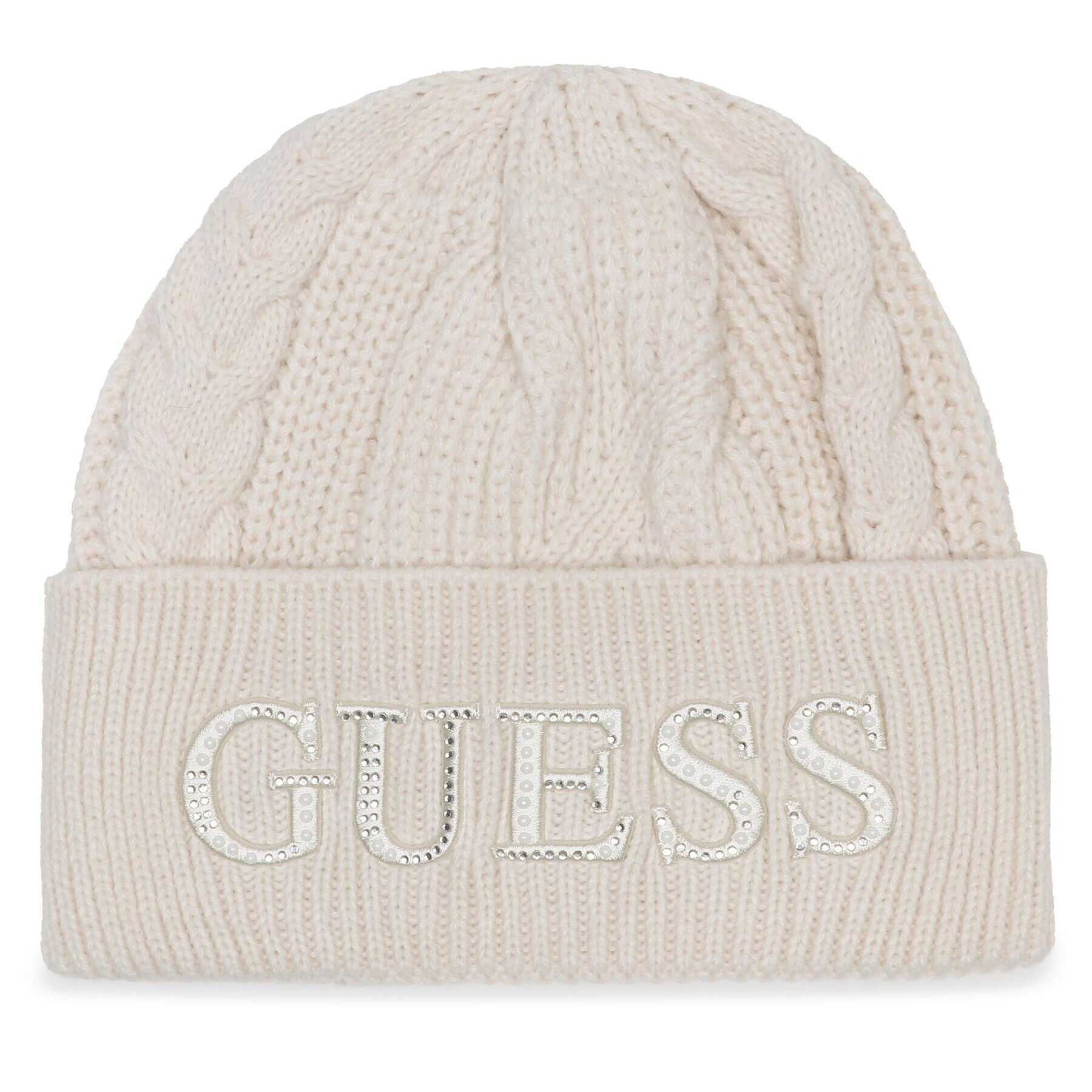 Guess Шапка W3BZ17 Z3360 Бежов - Pepit.bg