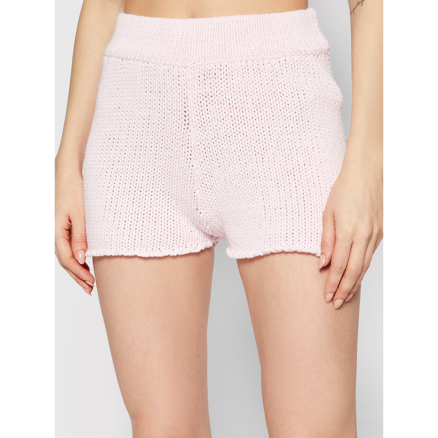 Guess Шорти от плат E1GD10 ZZ04I Розов Regular Fit - Pepit.bg