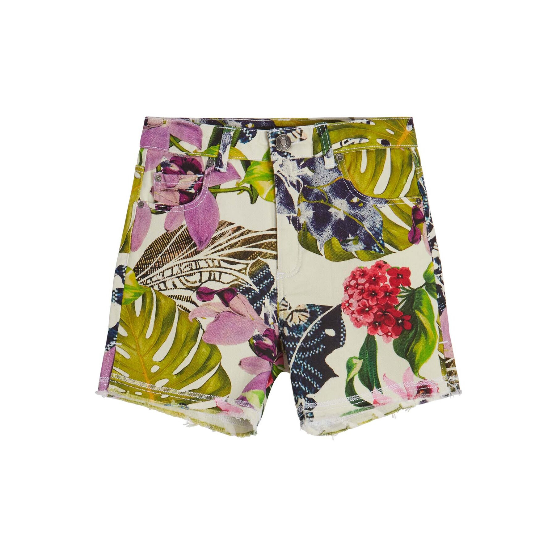 Guess Шорти от плат J3GD31 D4VW0 Цветен Regular Fit - Pepit.bg