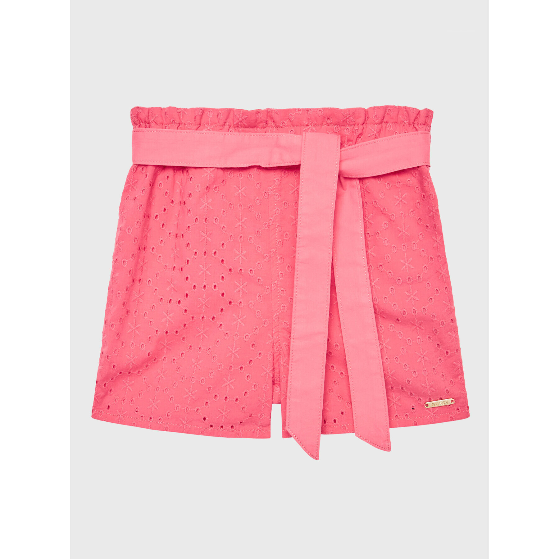 Guess Шорти от плат K3GD02 WFBC0 Розов Regular Fit - Pepit.bg