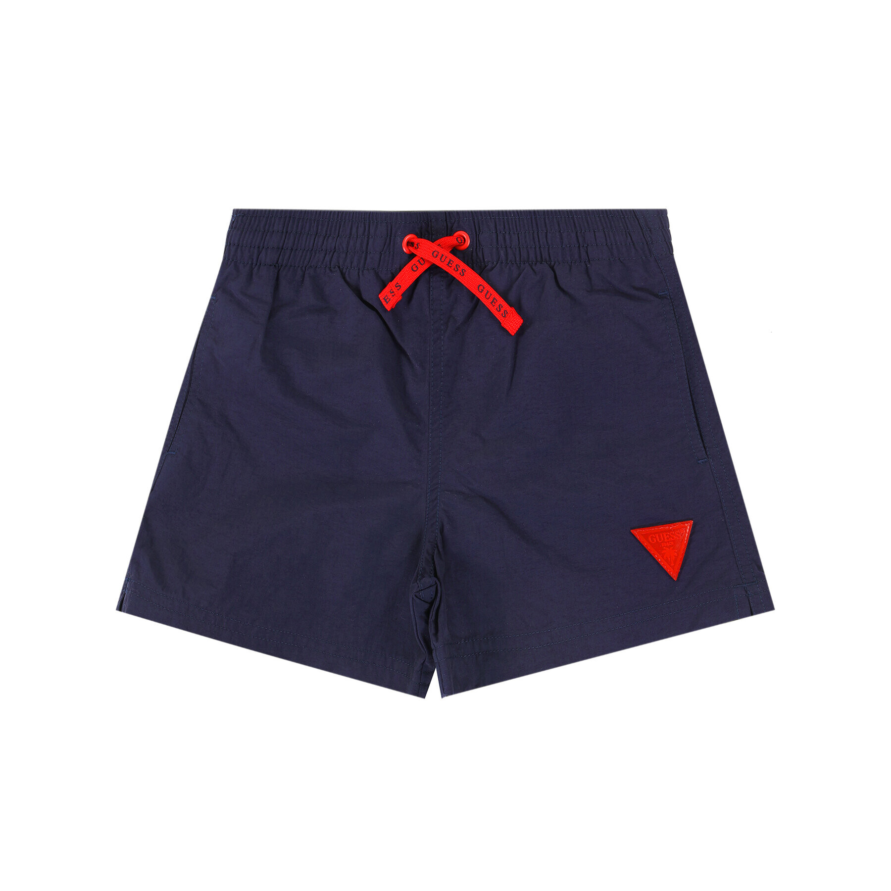 Guess Шорти от плат L02Z04 TEL27 Тъмносин Regular Fit - Pepit.bg