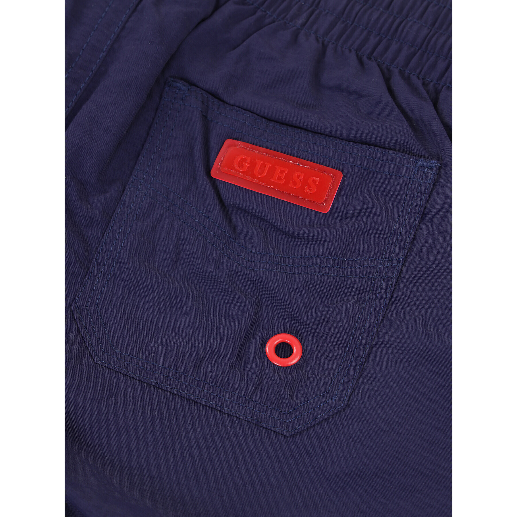 Guess Шорти от плат L02Z04 TEL27 Тъмносин Regular Fit - Pepit.bg