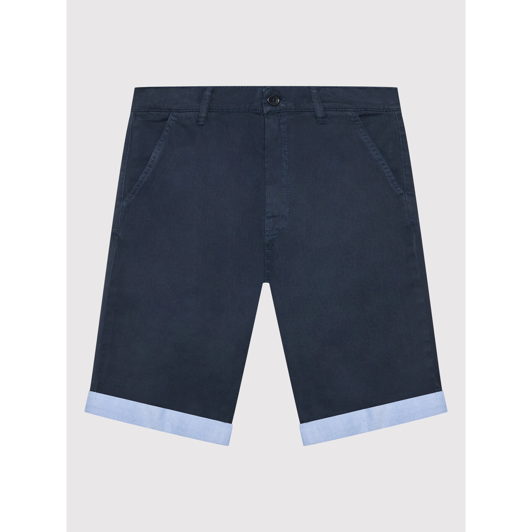 Guess Шорти от плат L2RD02 WEHD0 Тъмносин Regular Fit - Pepit.bg