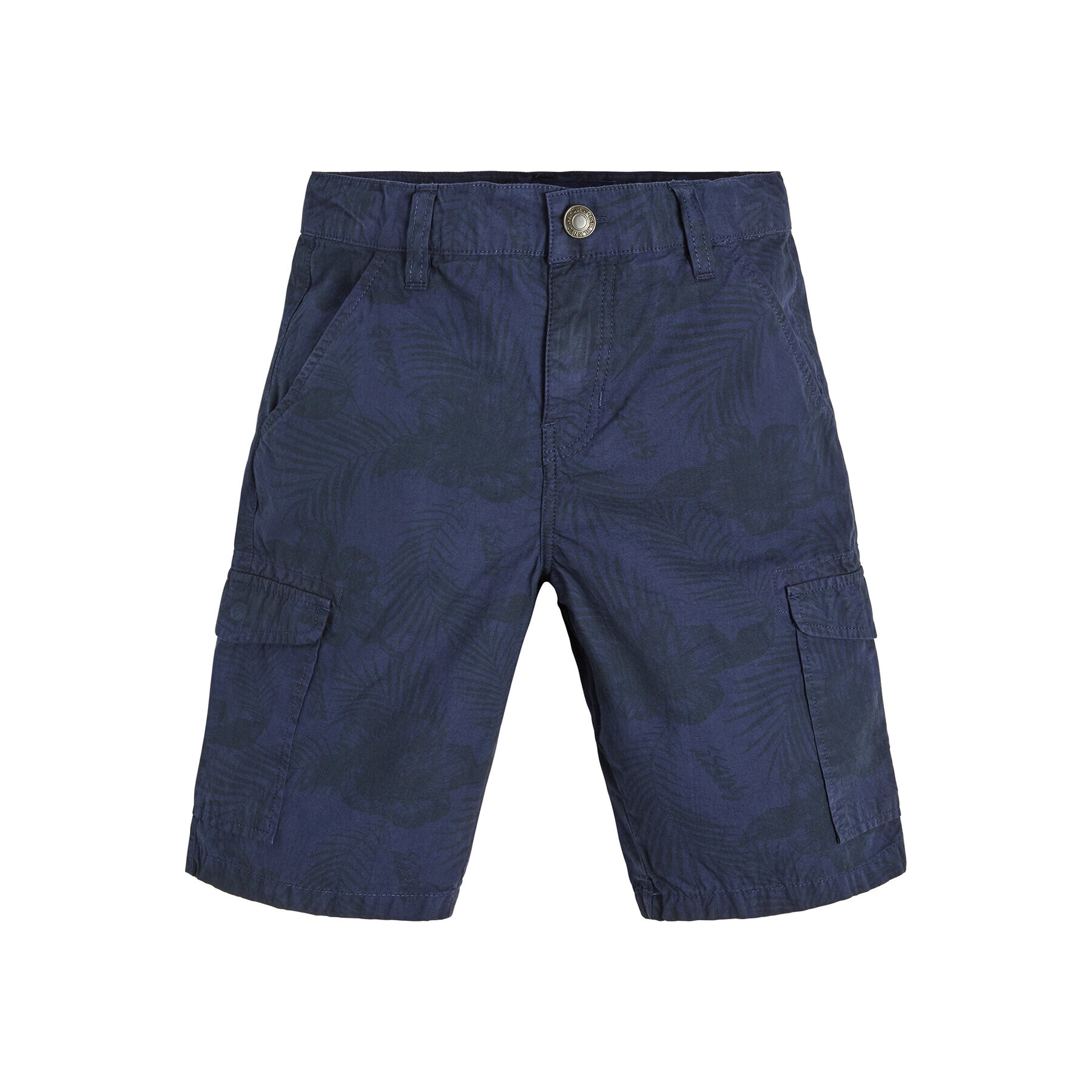 Guess Шорти от плат L3GD12 WFCB0 Син Regular Fit - Pepit.bg