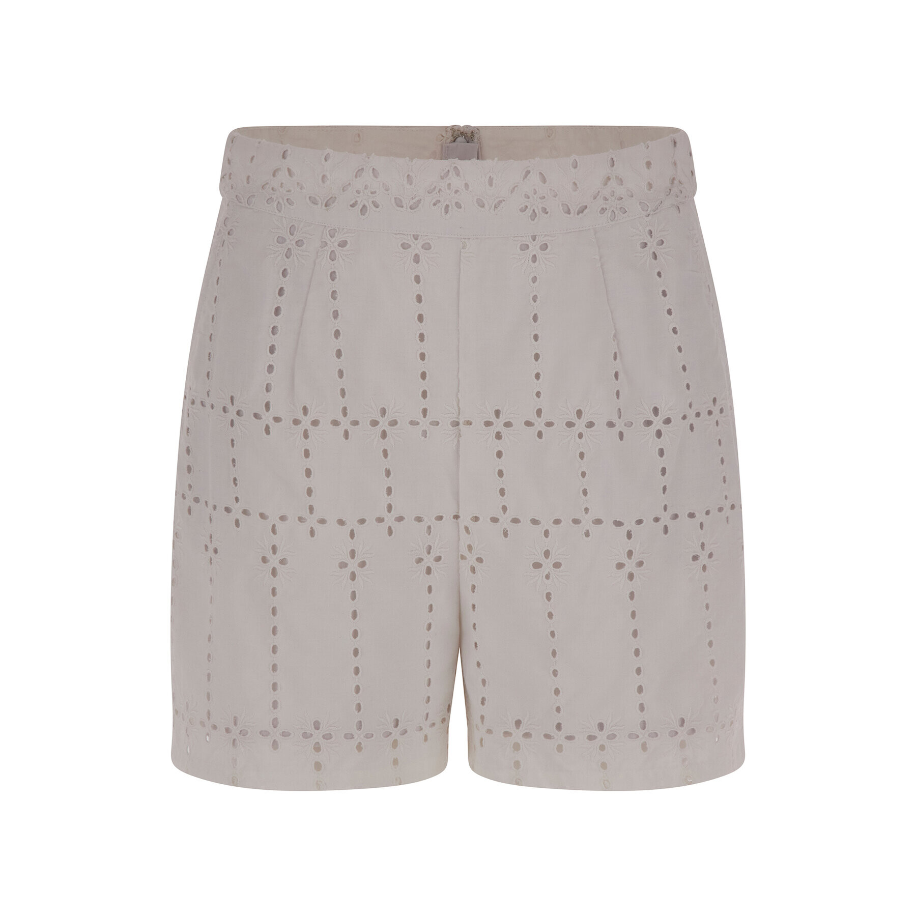 Guess Шорти от плат Lyon W3GD96 WFCO0 Бял Regular Fit - Pepit.bg