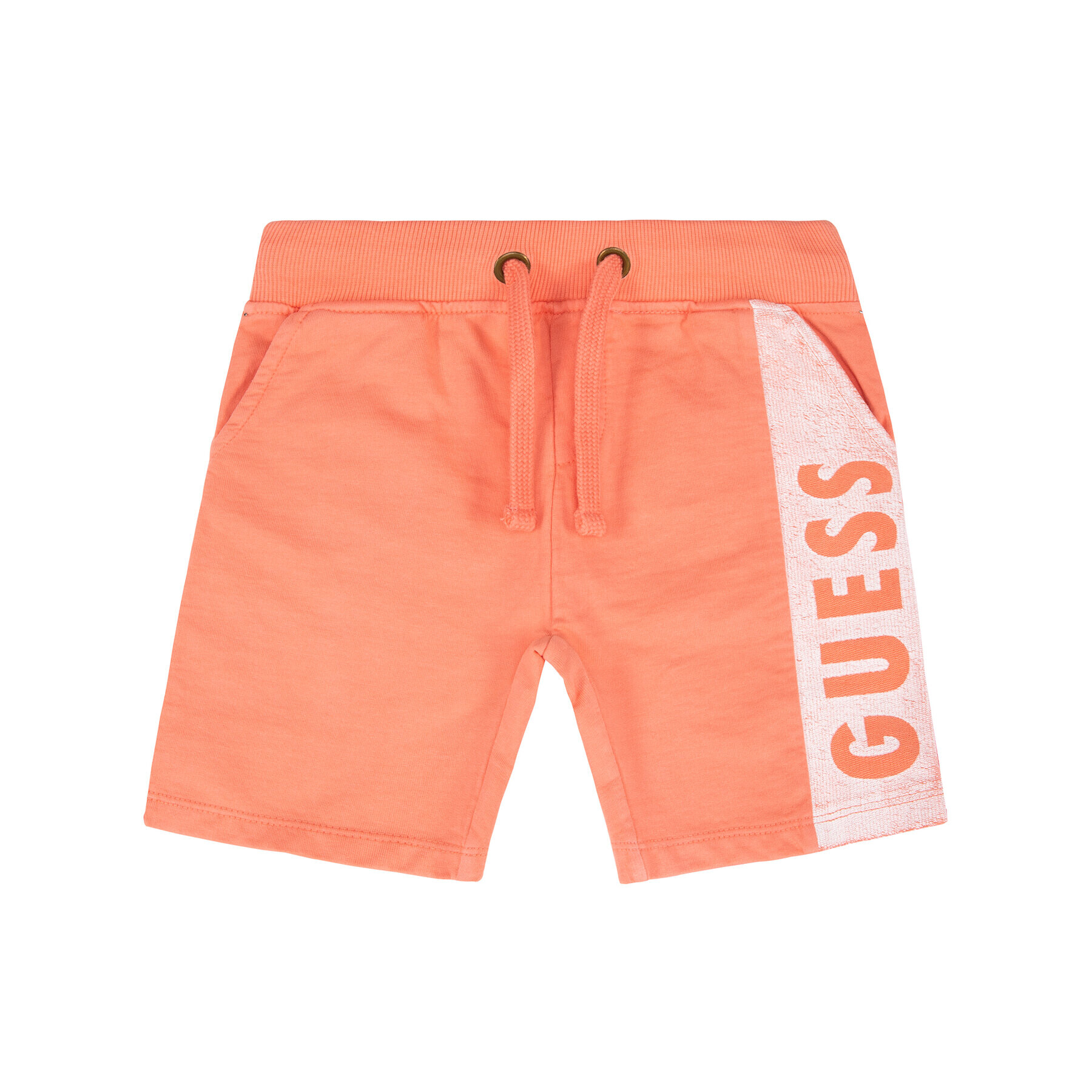 Guess Шорти от плат N02Q11 K82R0 Оранжев Regular Fit - Pepit.bg