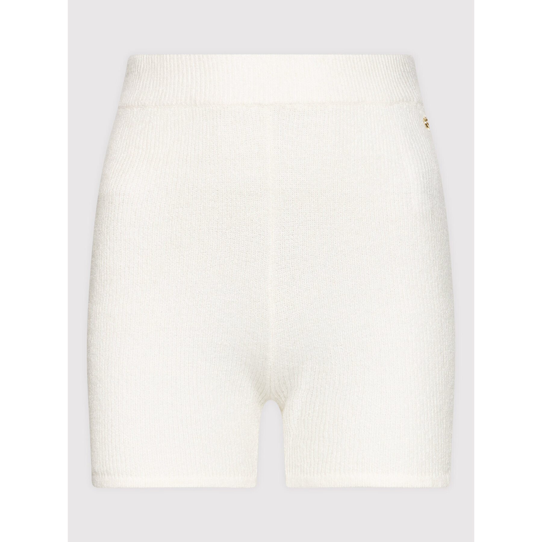 Guess Шорти от плат Serena Cable W1BD12 Z2QA0 Бял Regular Fit - Pepit.bg