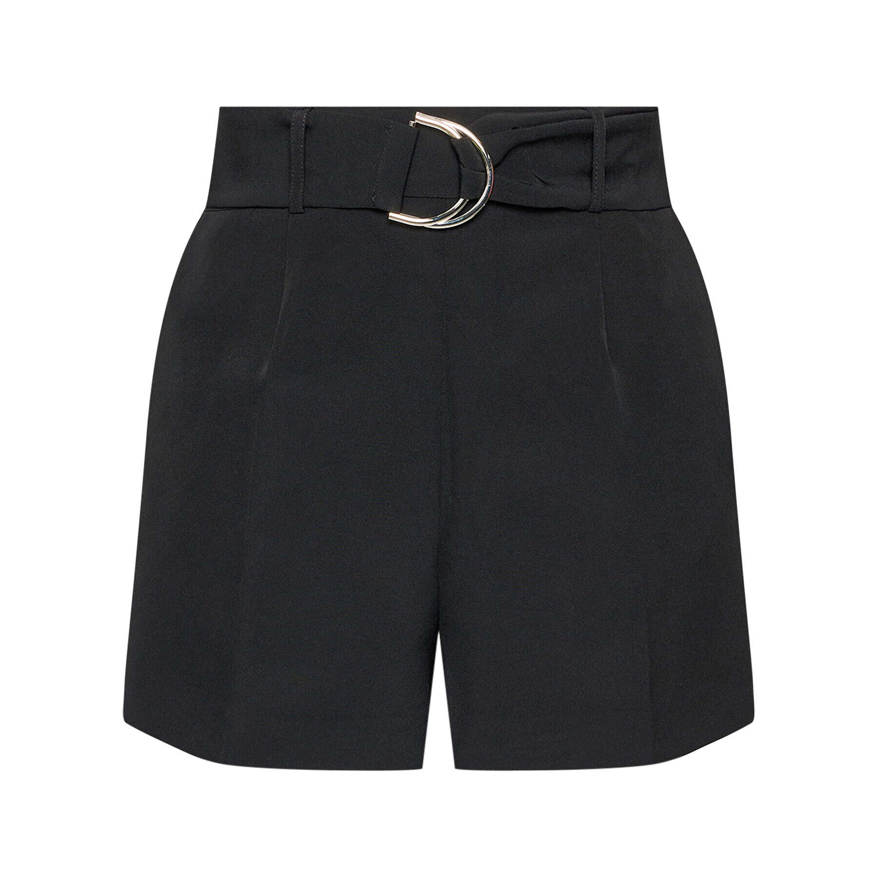 Guess Шорти от плат W1GD1E WB4H2 Черен Regular Fit - Pepit.bg