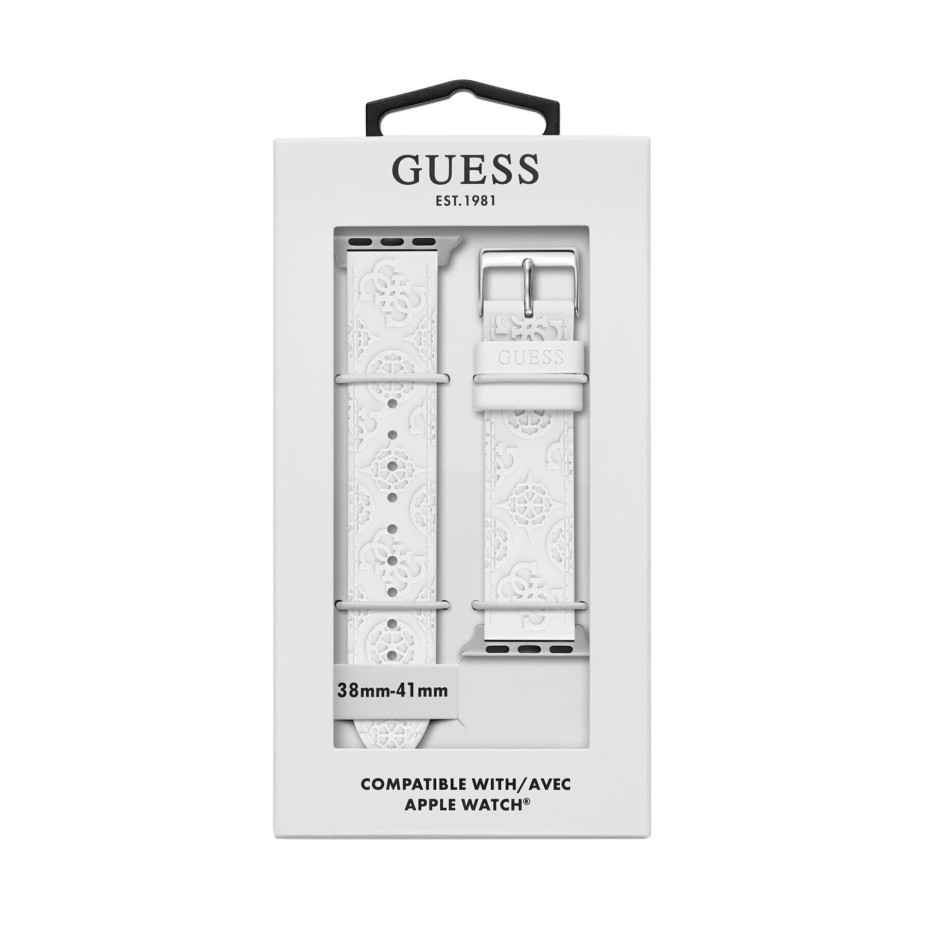 Guess Сменяща се каишка за смарт часовник CS2003S1 Бял - Pepit.bg