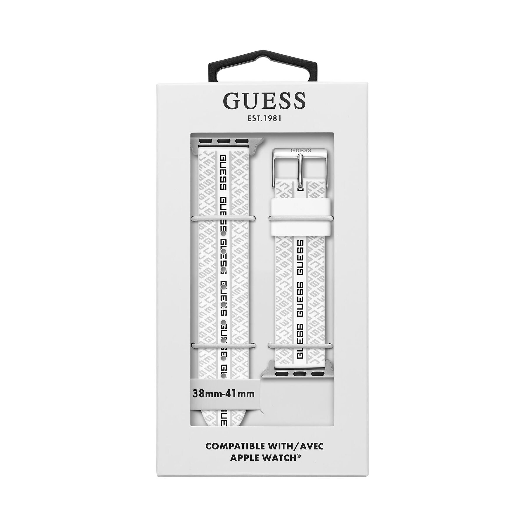 Guess Сменяща се каишка за смарт часовник CS2012S1 Бял - Pepit.bg