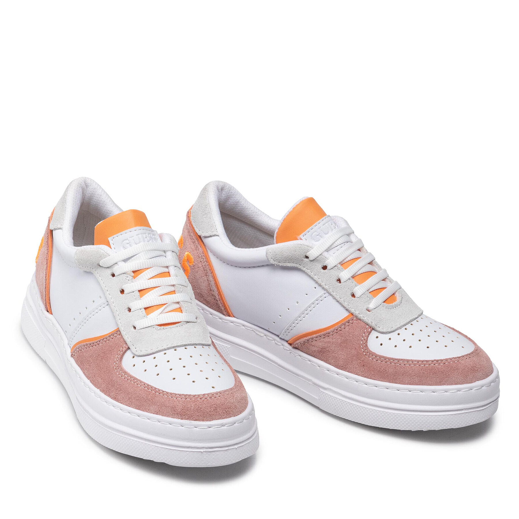 Guess Сникърси Af1 FJ5GAF LEA12 Бял - Pepit.bg