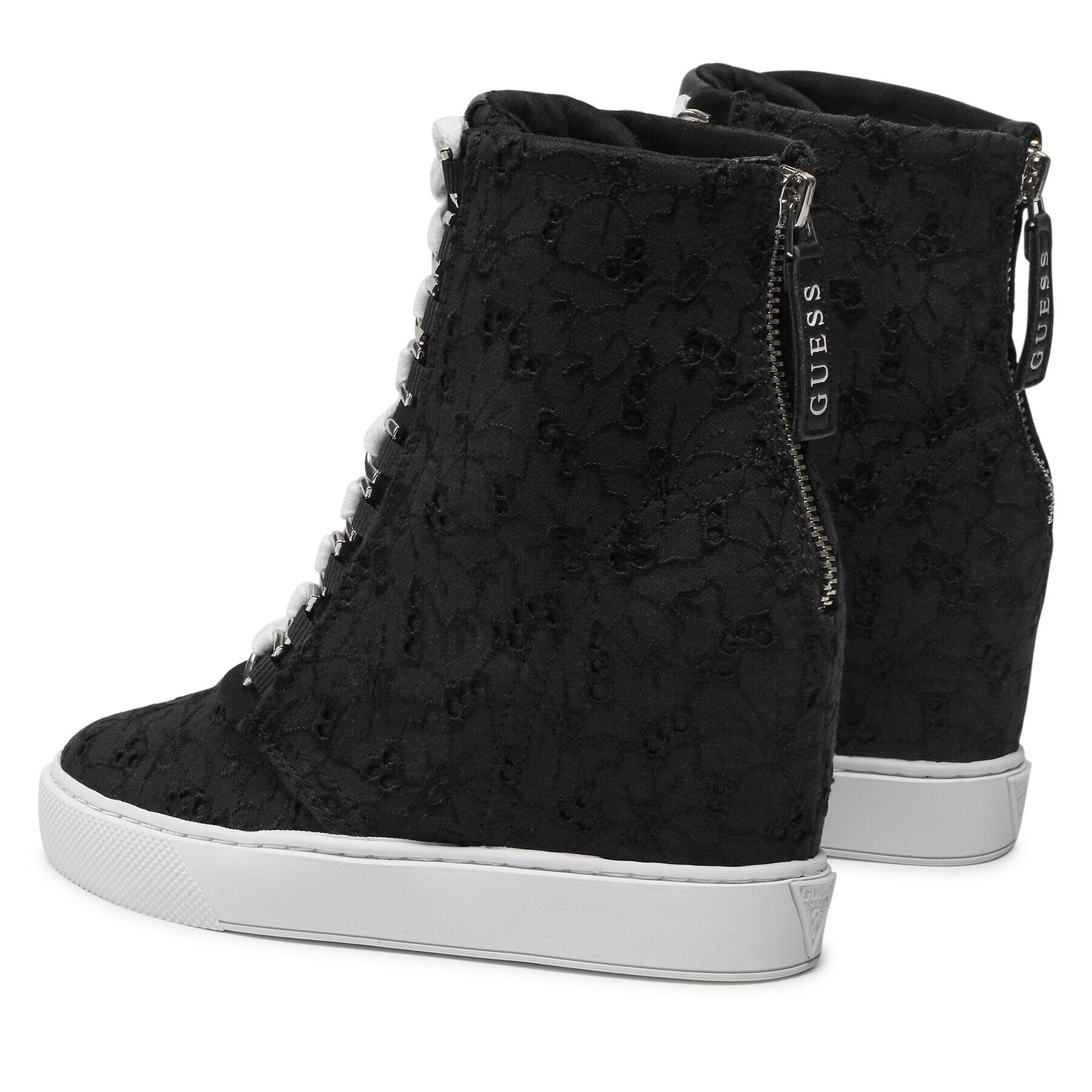 Guess Сникърси Altah FL6ALT FAB12 Черен - Pepit.bg