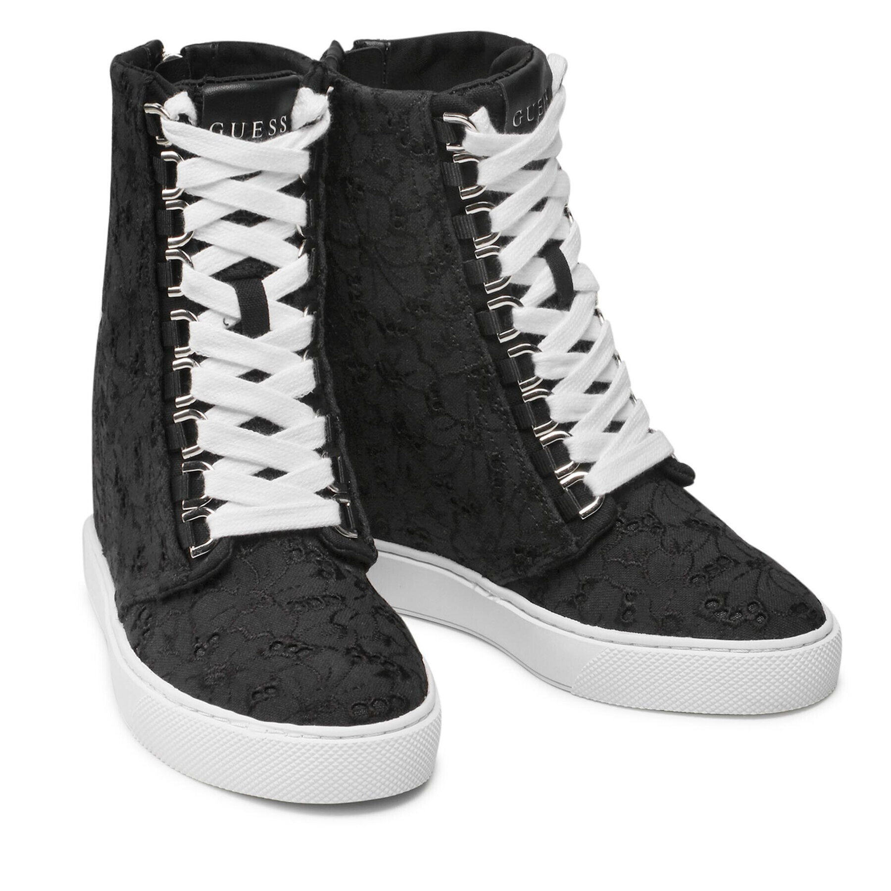 Guess Сникърси Altah FL6ALT FAB12 Черен - Pepit.bg