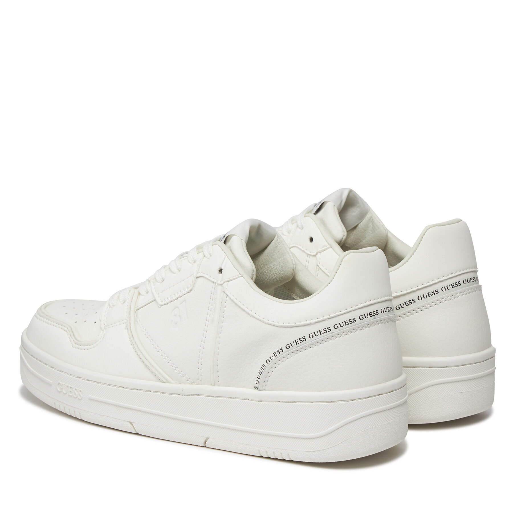 Guess Сникърси Ancie FLPANC LAC12 Бял - Pepit.bg
