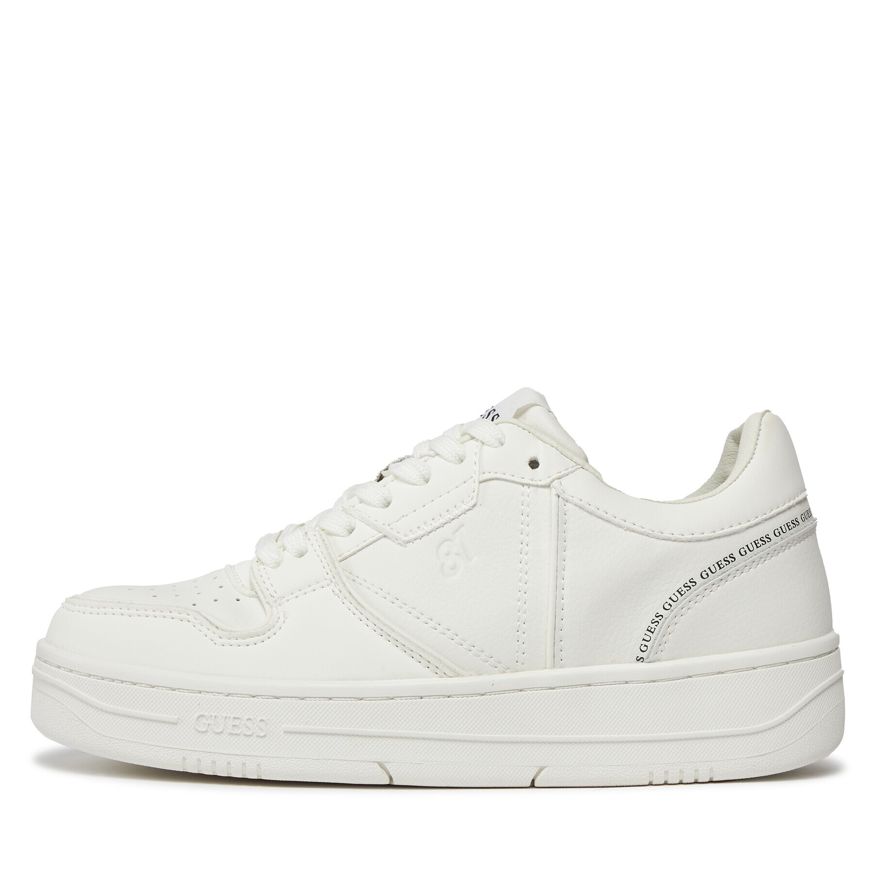 Guess Сникърси Ancie FLPANC LAC12 Бял - Pepit.bg