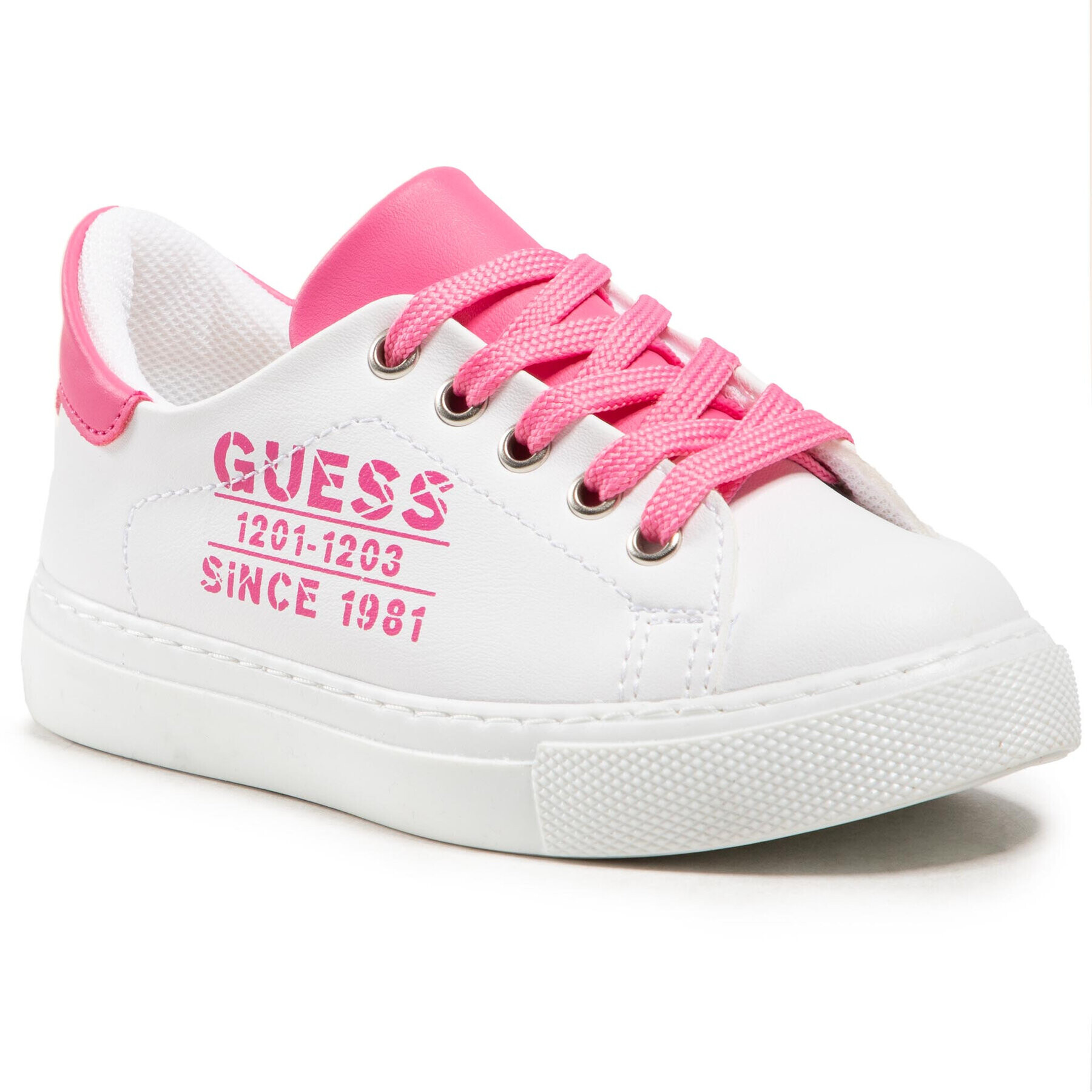Guess Сникърси Andrea FI5AND ELE12 Бял - Pepit.bg