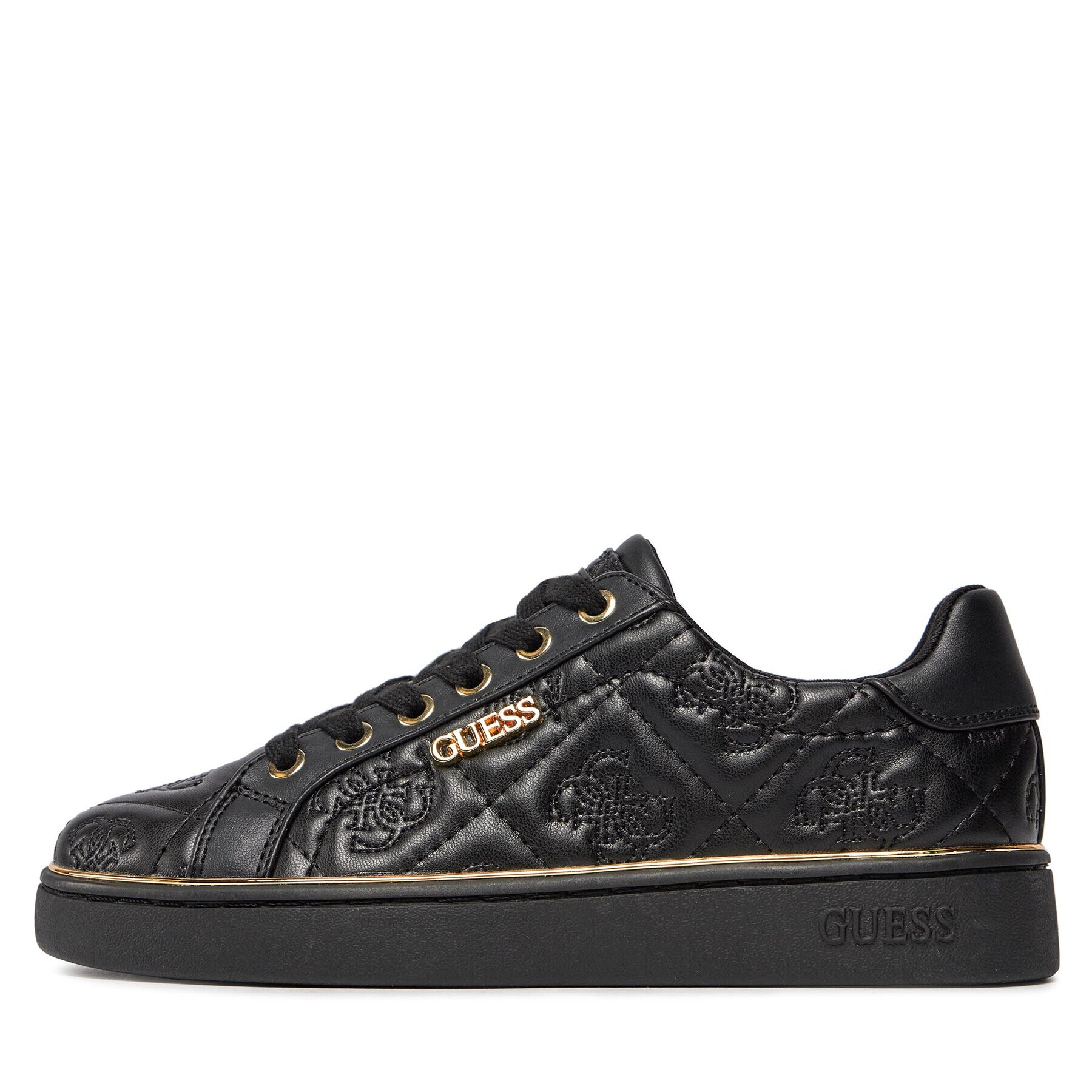 Guess Сникърси Backie10 FLPB10 FAL12 Черен - Pepit.bg