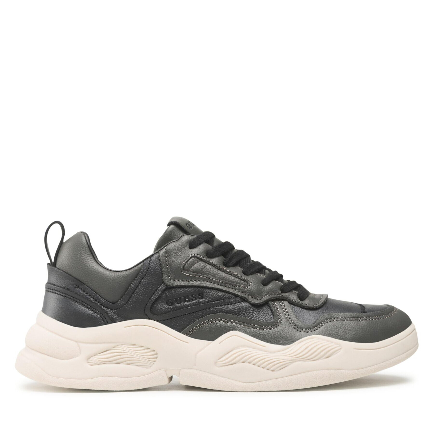 Guess Сникърси Bassano FM5BSN LEA12 Черен - Pepit.bg