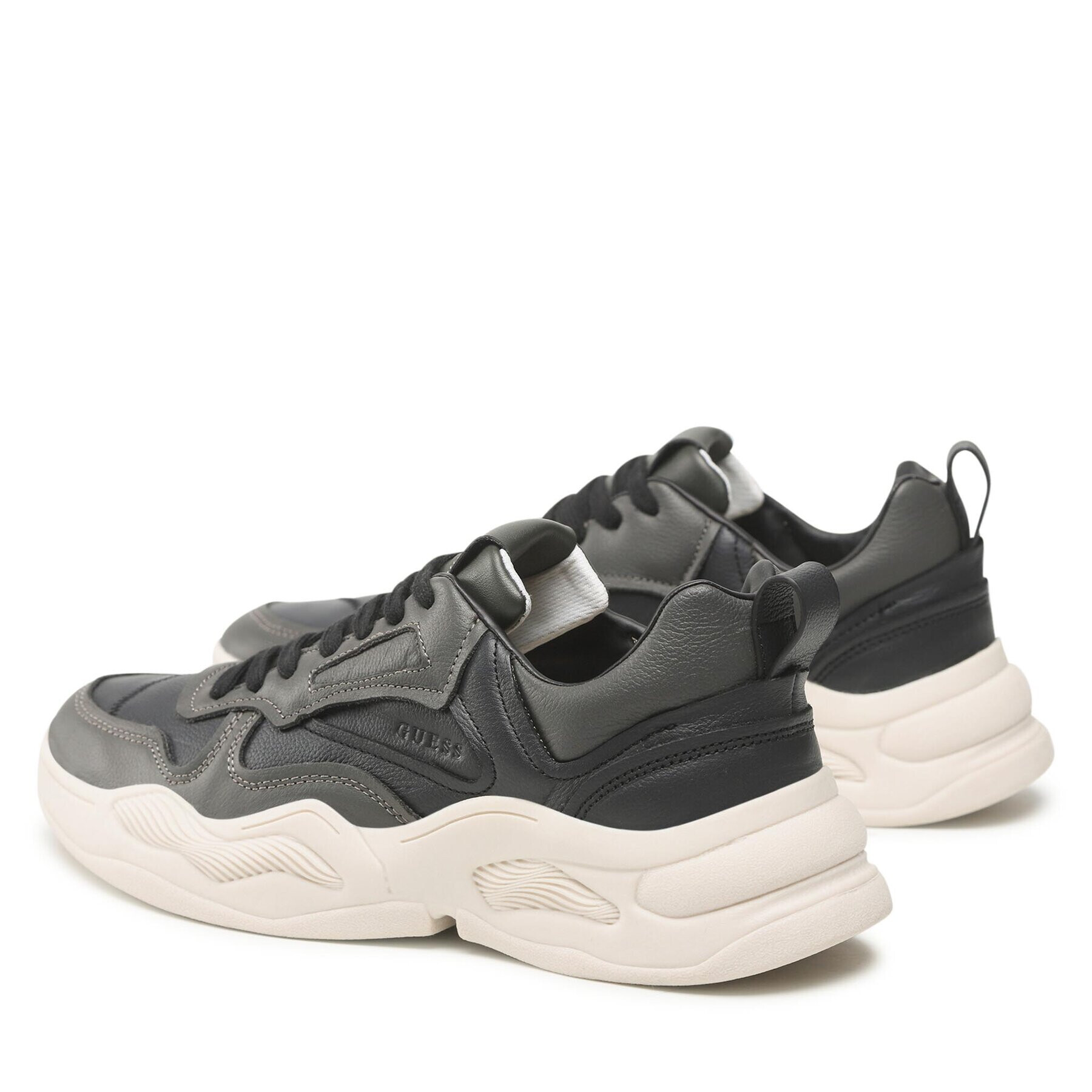 Guess Сникърси Bassano FM5BSN LEA12 Черен - Pepit.bg