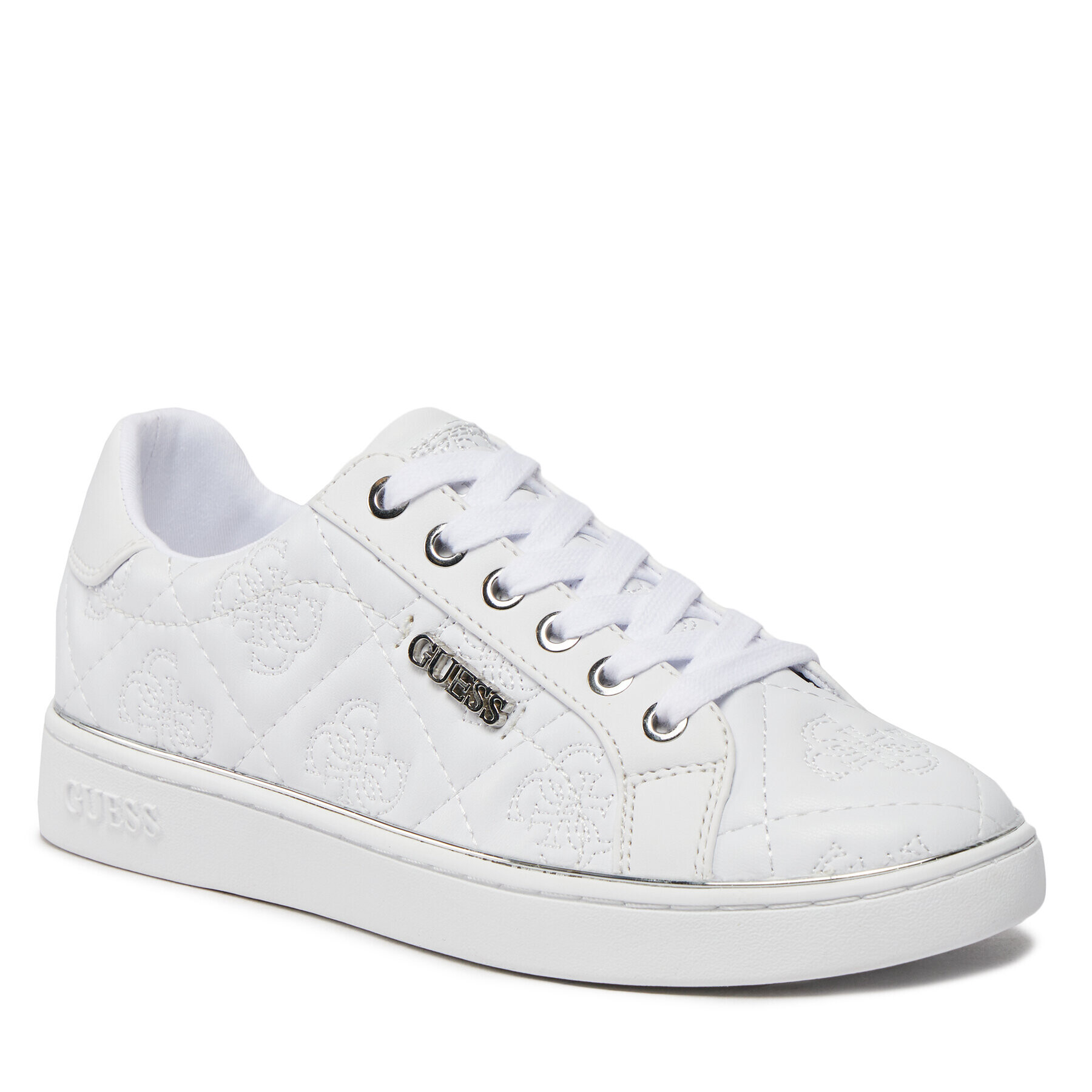 Guess Сникърси Beckie10 FLPB10 FAL12 Бял - Pepit.bg