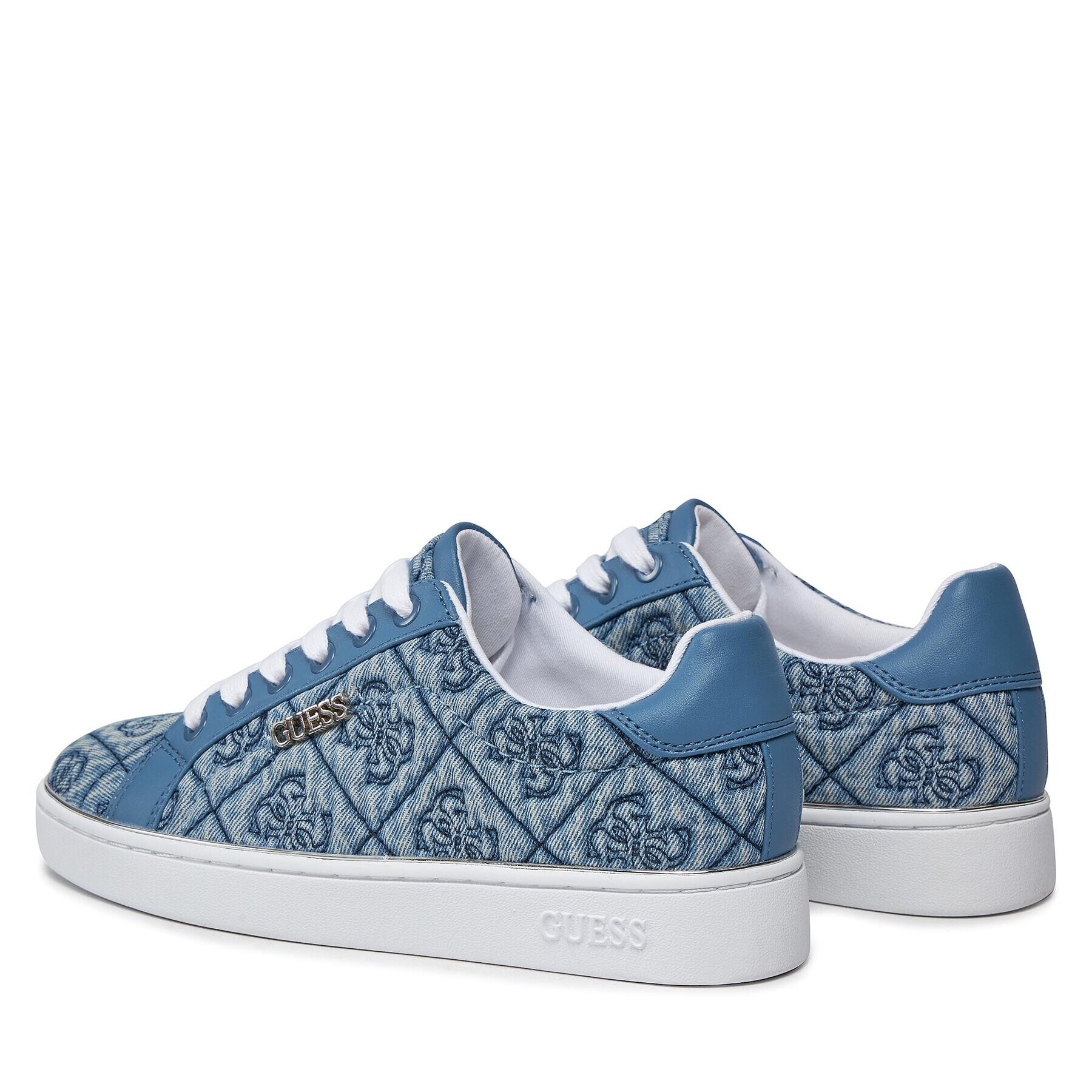Guess Сникърси Beckie7 FLPBE7 FAL12 Син - Pepit.bg
