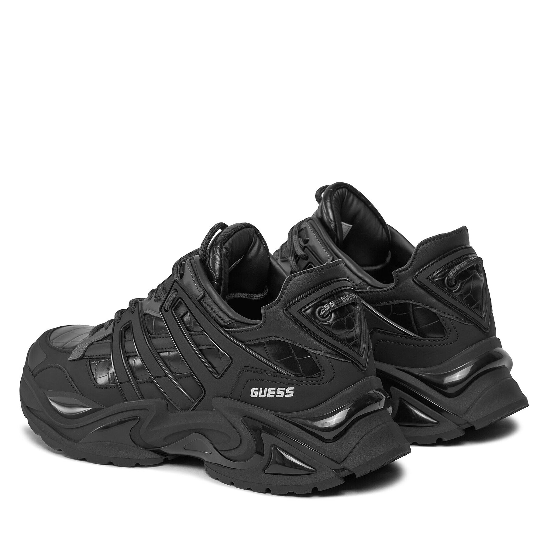 Guess Сникърси Belluna FLPBEL LEP12 Черен - Pepit.bg