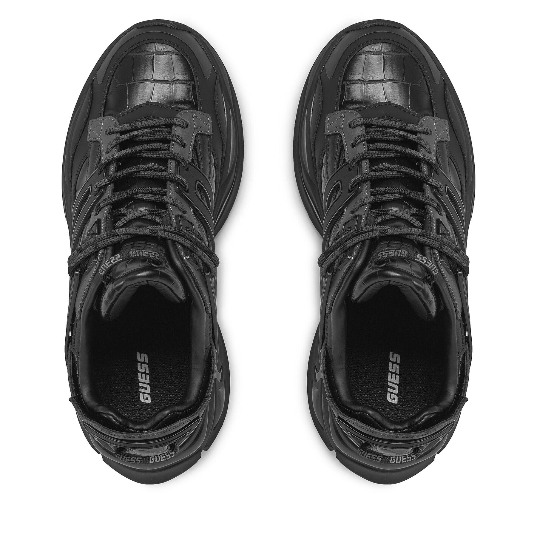 Guess Сникърси Belluna FLPBEL LEP12 Черен - Pepit.bg