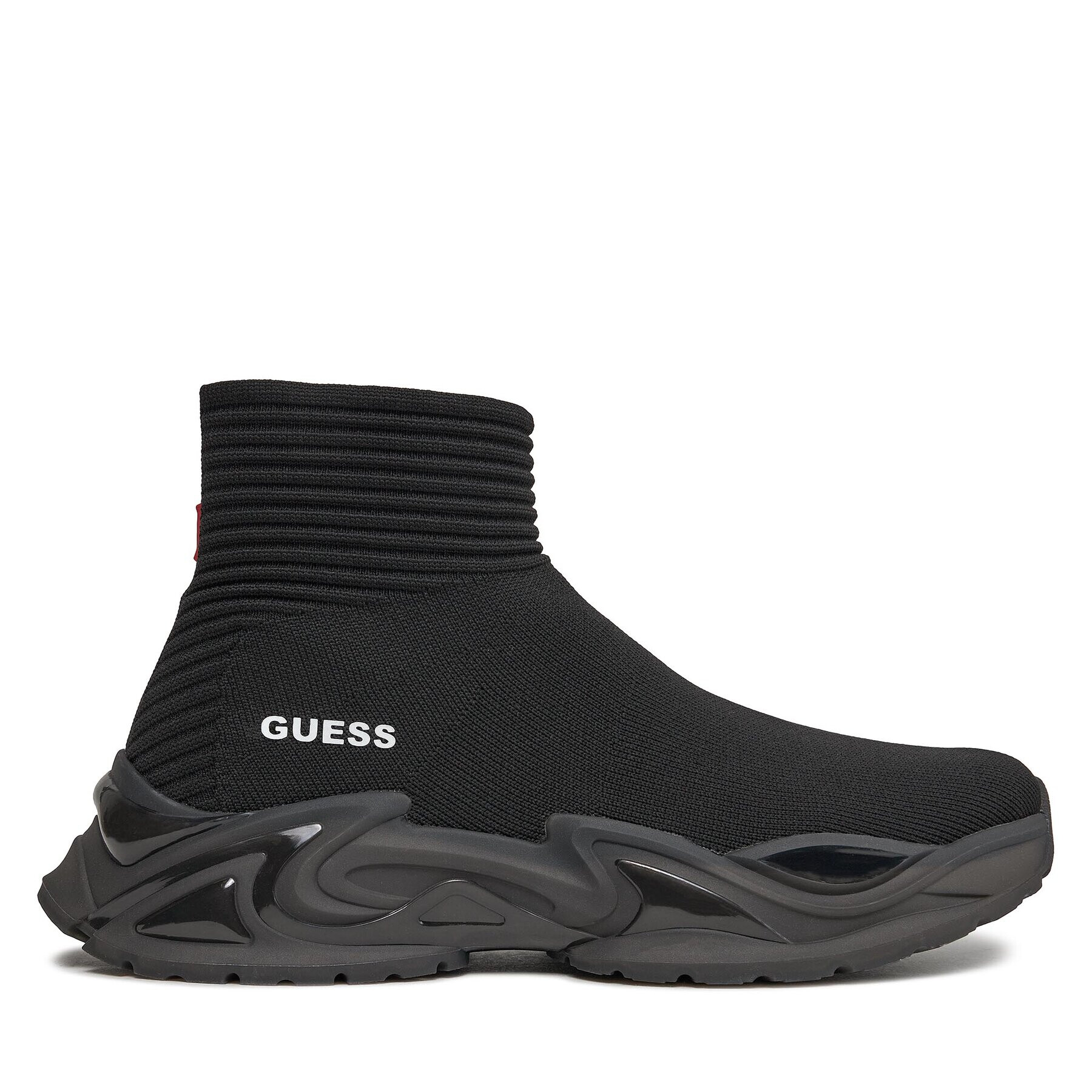 Guess Сникърси Belluno Sock FM8LAS FAB12 Черен - Pepit.bg