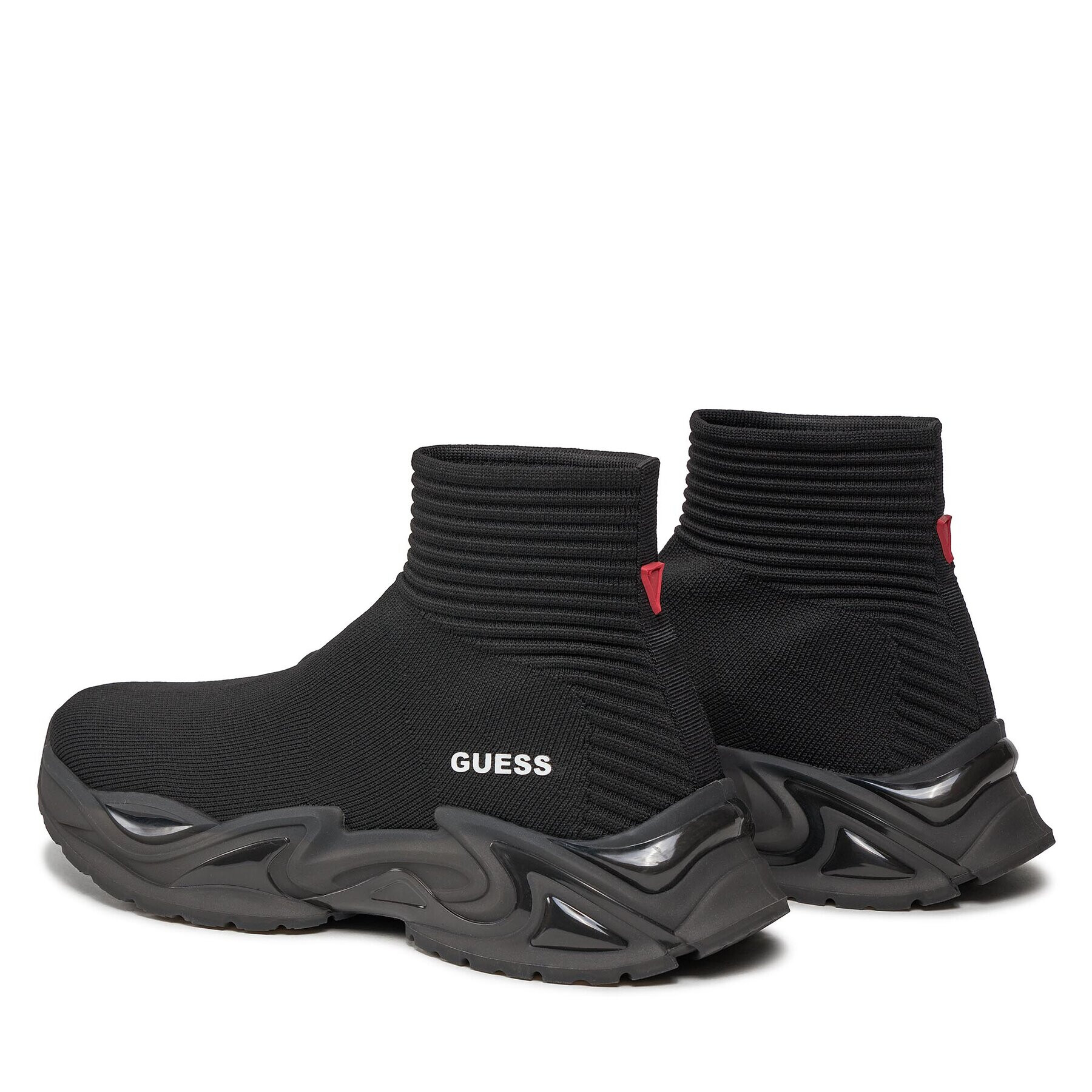 Guess Сникърси Belluno Sock FM8LAS FAB12 Черен - Pepit.bg