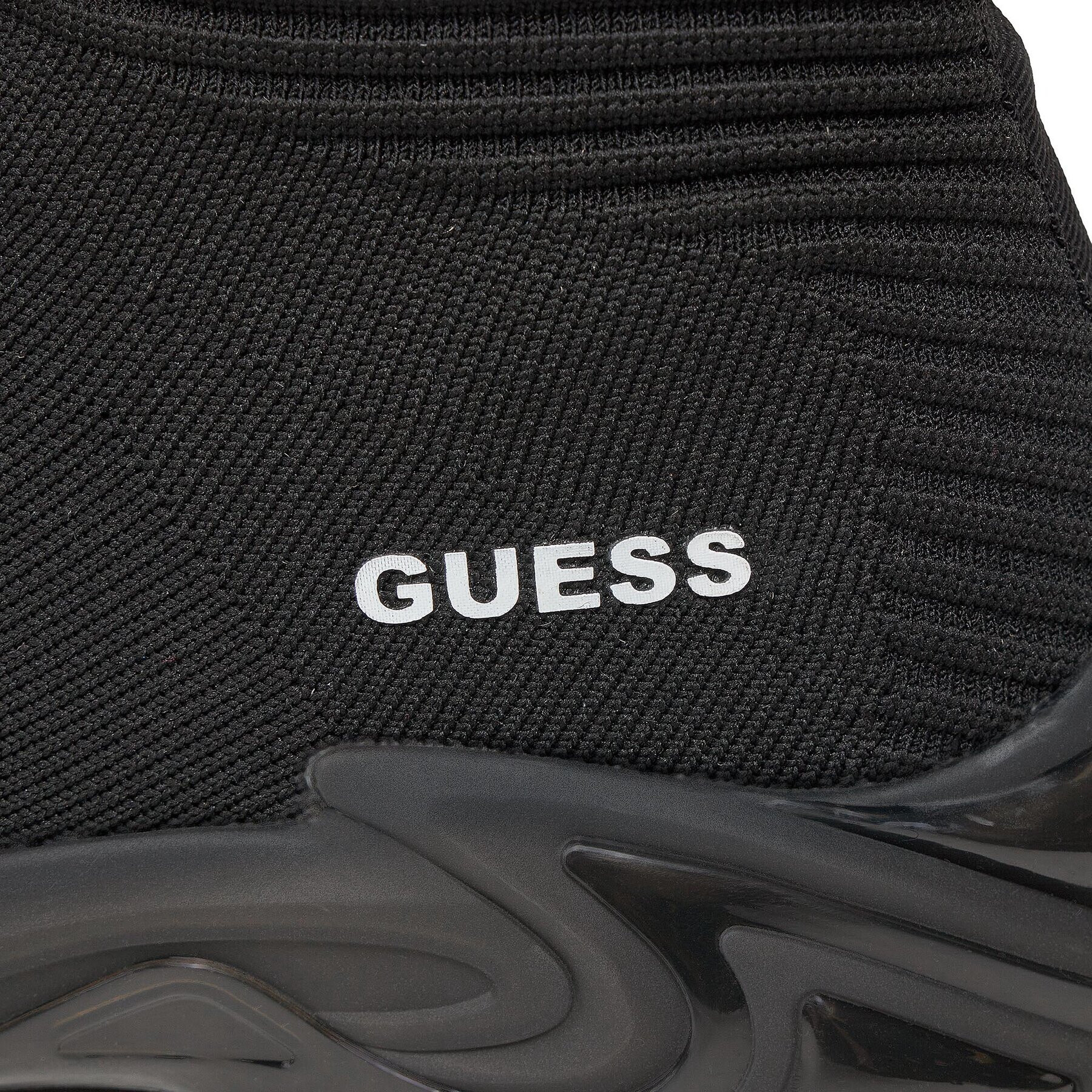 Guess Сникърси Belluno Sock FM8LAS FAB12 Черен - Pepit.bg