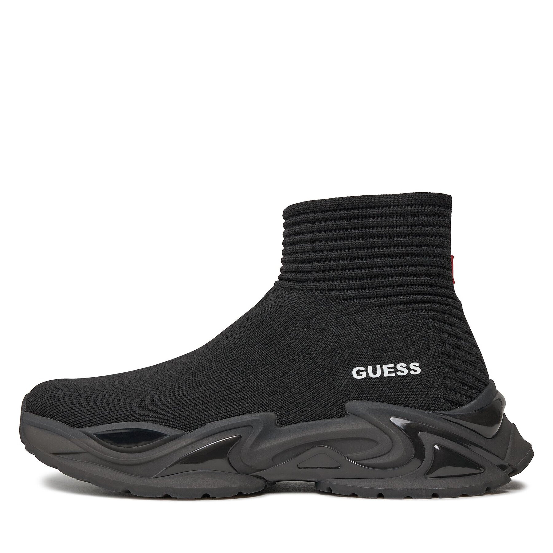 Guess Сникърси Belluno Sock FM8LAS FAB12 Черен - Pepit.bg