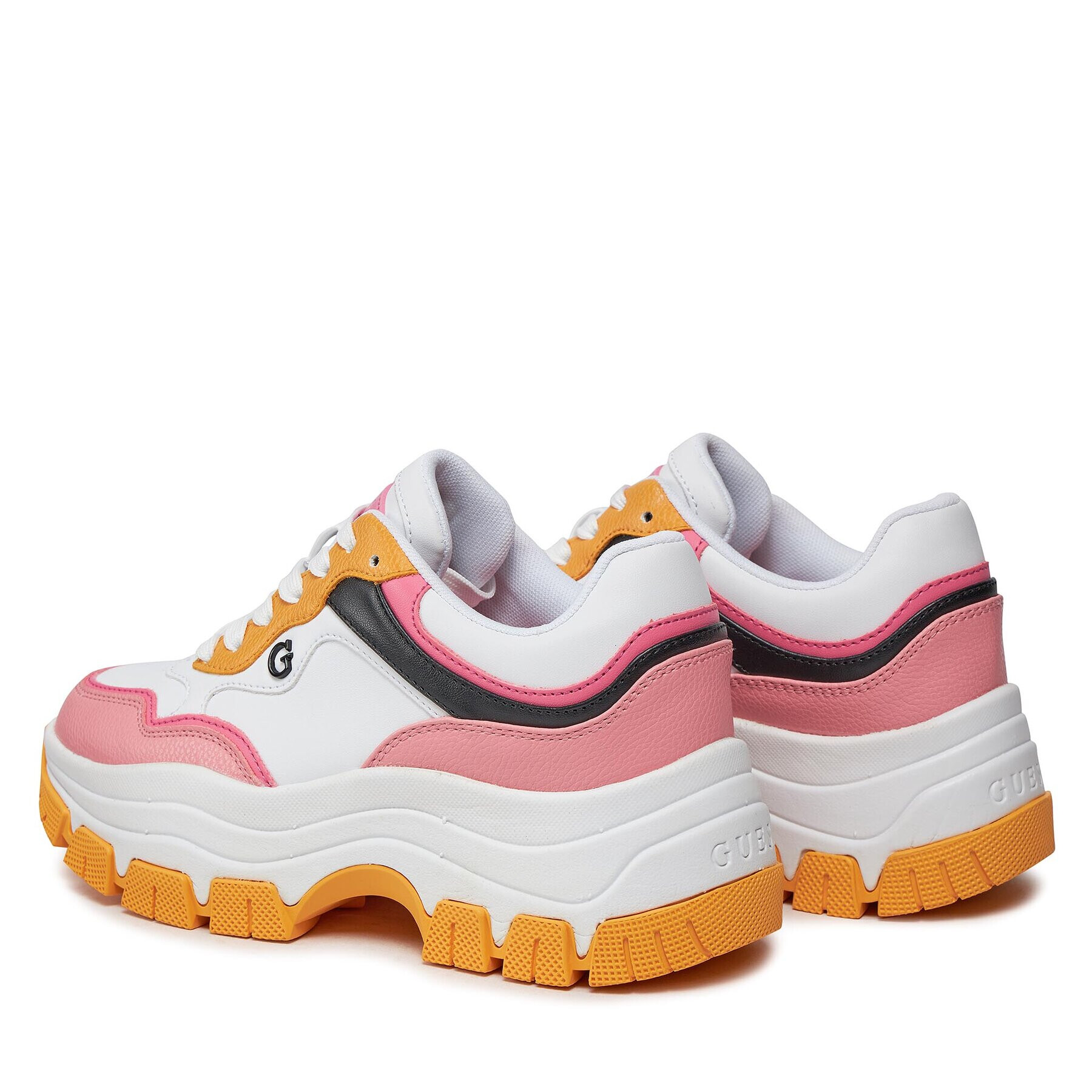 Guess Сникърси Brecky3 FLPBR3 ELE12 Бял - Pepit.bg