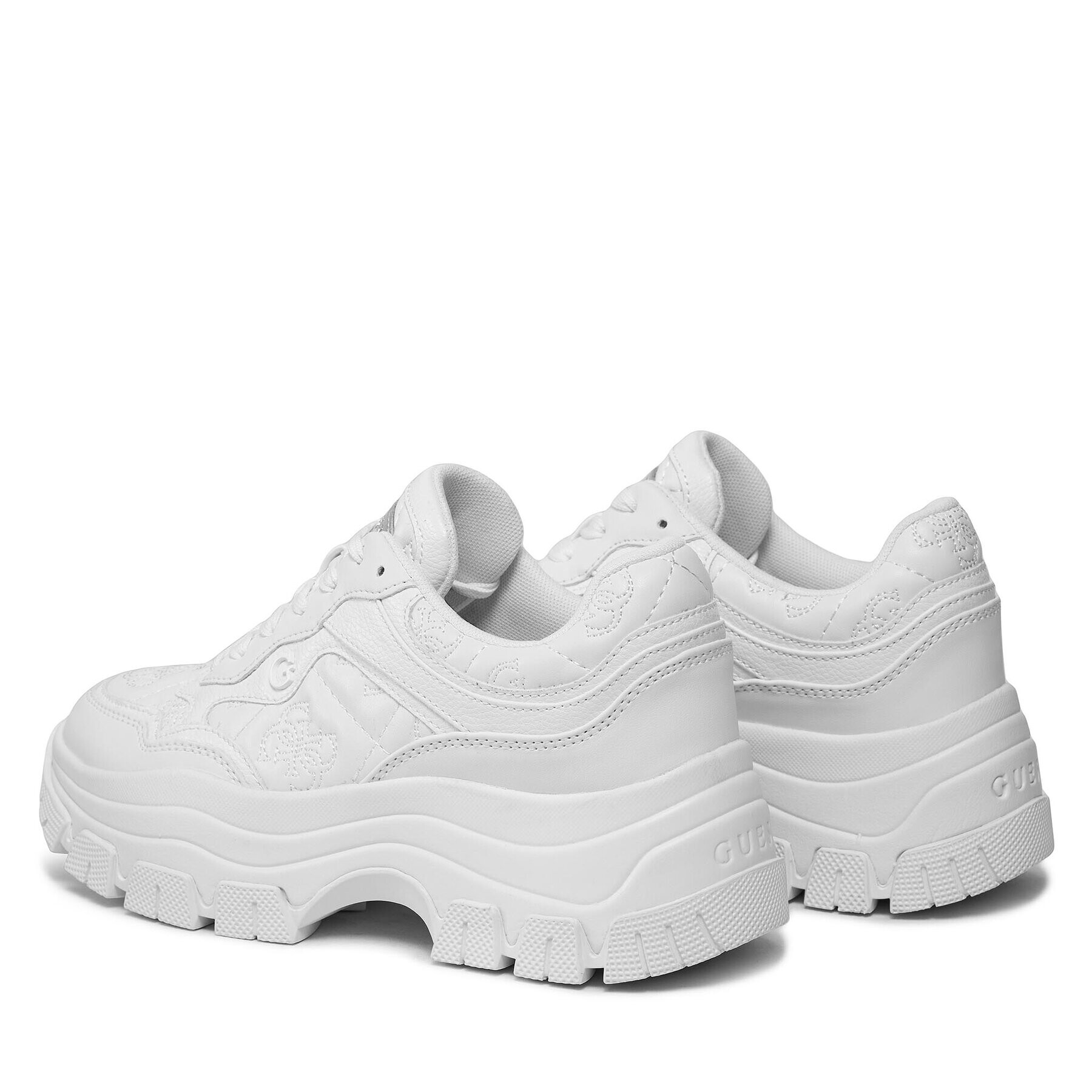 Guess Сникърси Brecky4 FLPBR4 FAL12 Бял - Pepit.bg