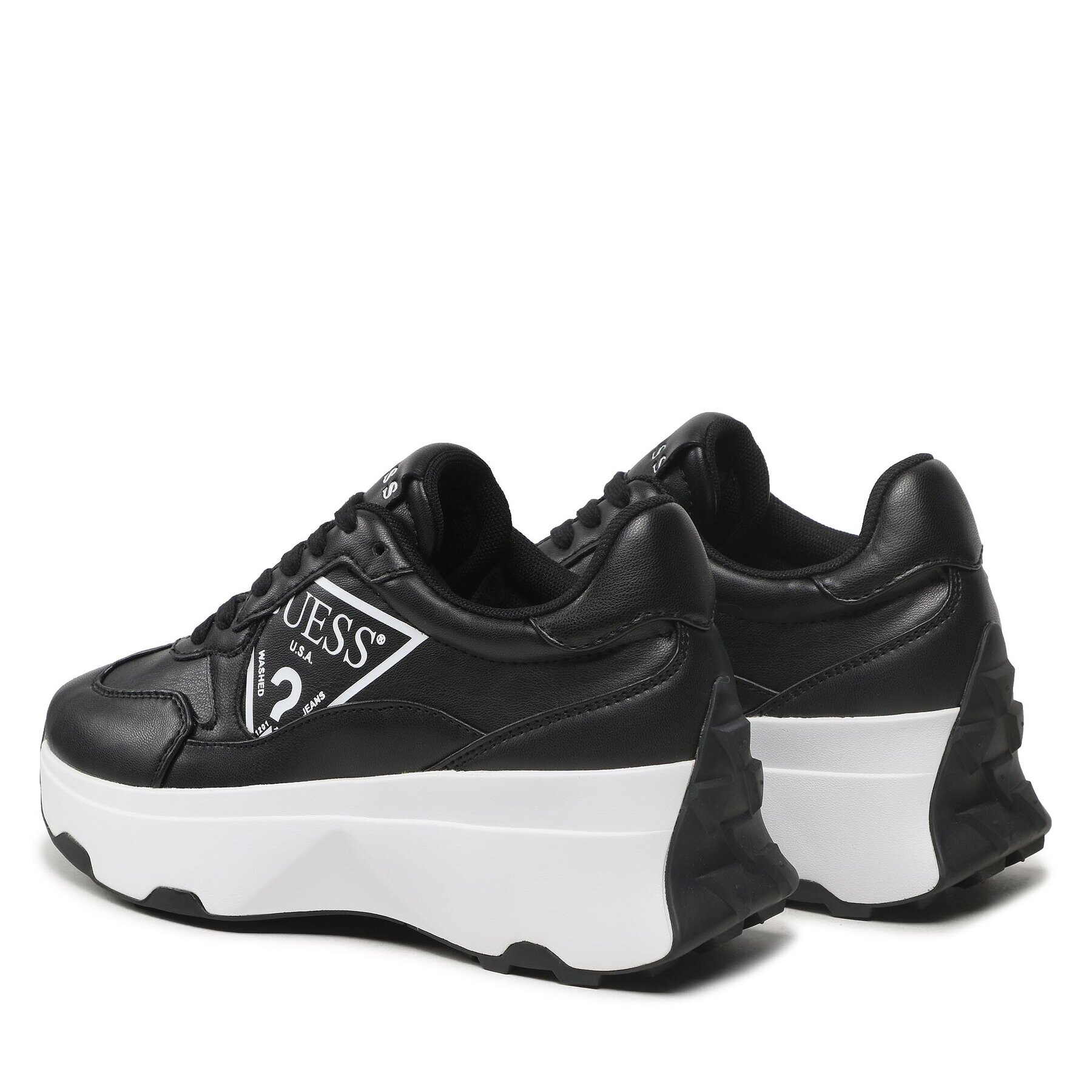 Guess Сникърси Calebb4 FL7C4B FAB12 Черен - Pepit.bg