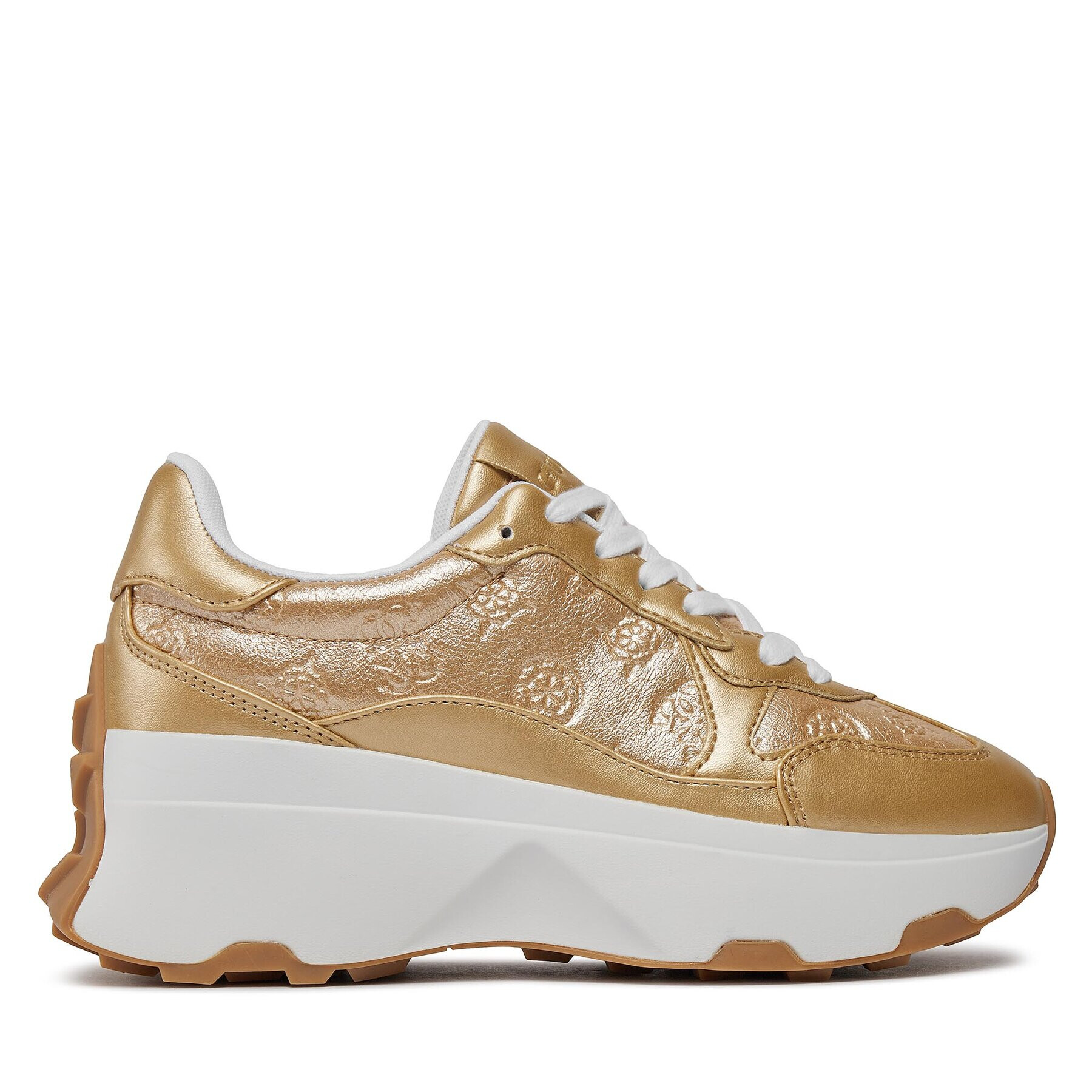 Guess Сникърси Calebb8 FLPCB8 FAL12 Златист - Pepit.bg