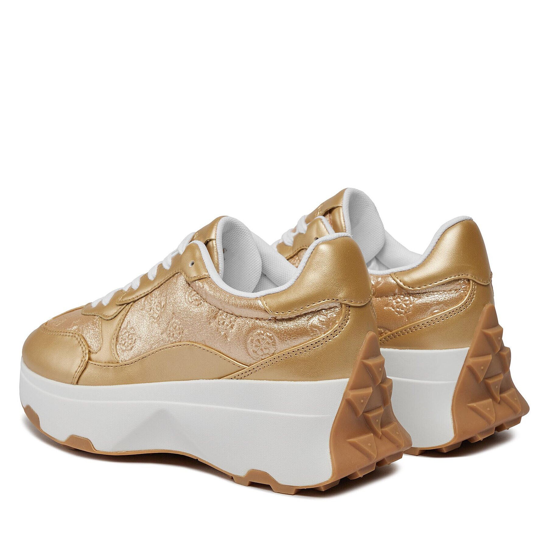 Guess Сникърси Calebb8 FLPCB8 FAL12 Златист - Pepit.bg