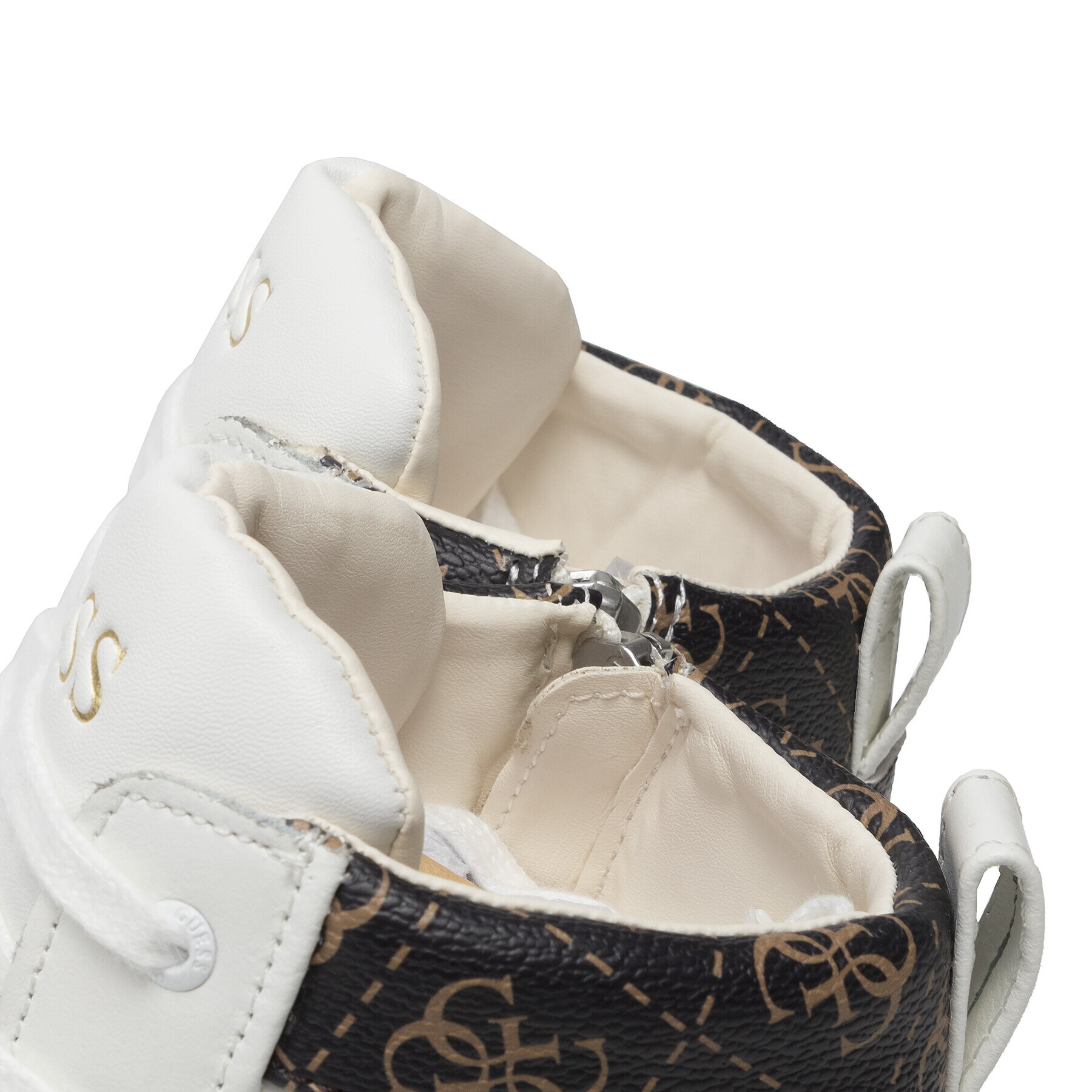 Guess Сникърси Certosa Mid FM5CMI LEA12 Бял - Pepit.bg