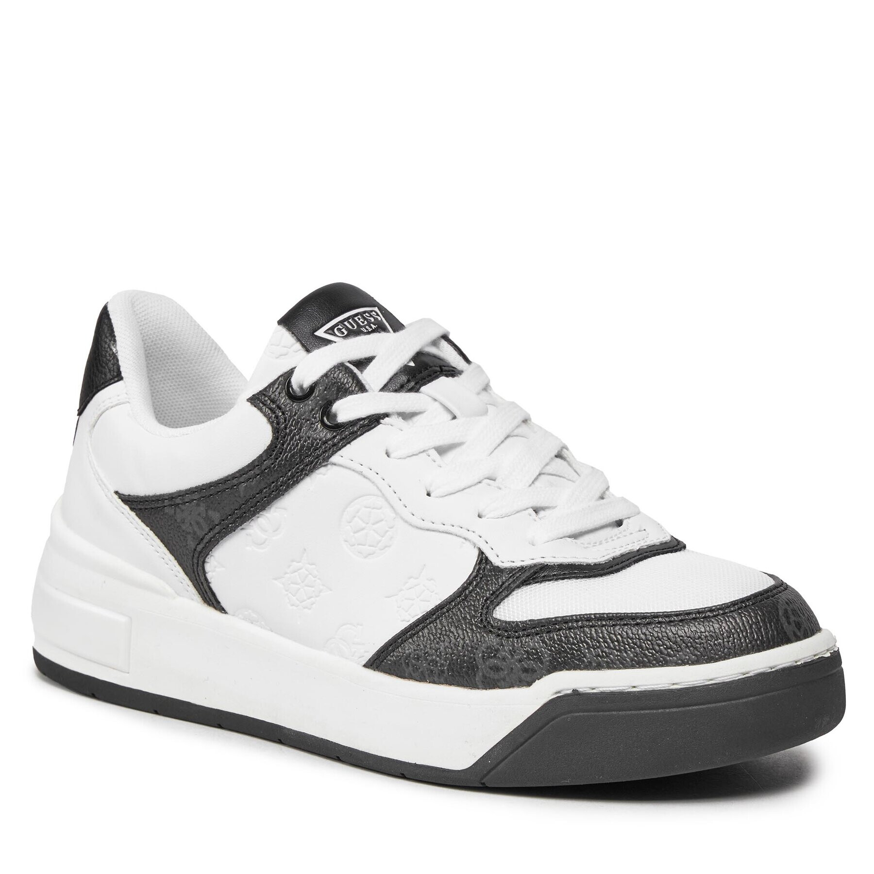 Guess Сникърси Clarkz FLPCLA FAL12 Бял - Pepit.bg