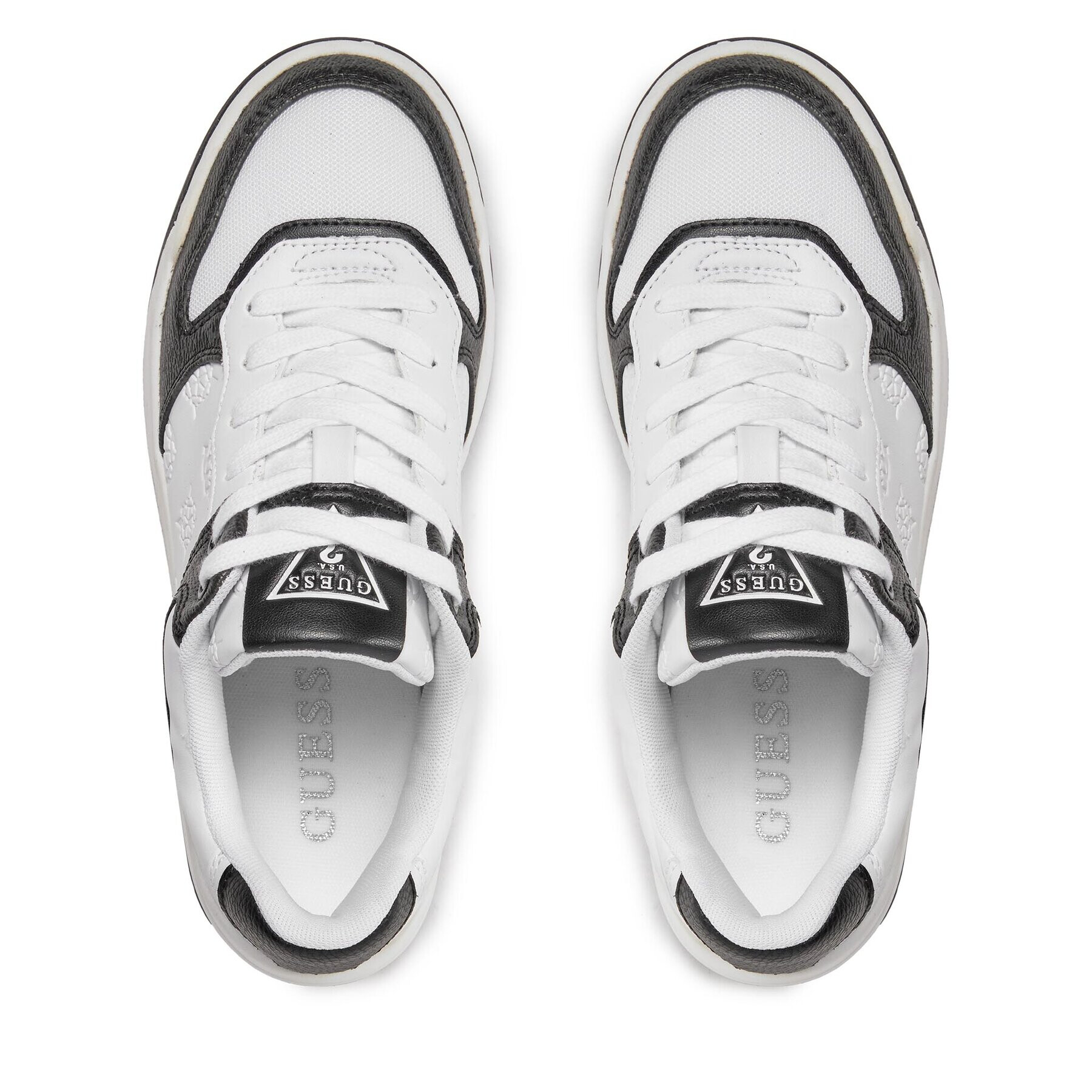 Guess Сникърси Clarkz FLPCLA FAL12 Бял - Pepit.bg