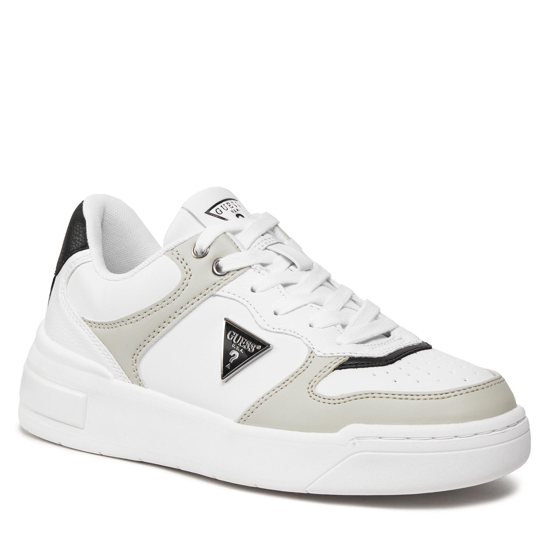 Guess Сникърси Clarkz2 FLPCLK ELE12 Бежов - Pepit.bg