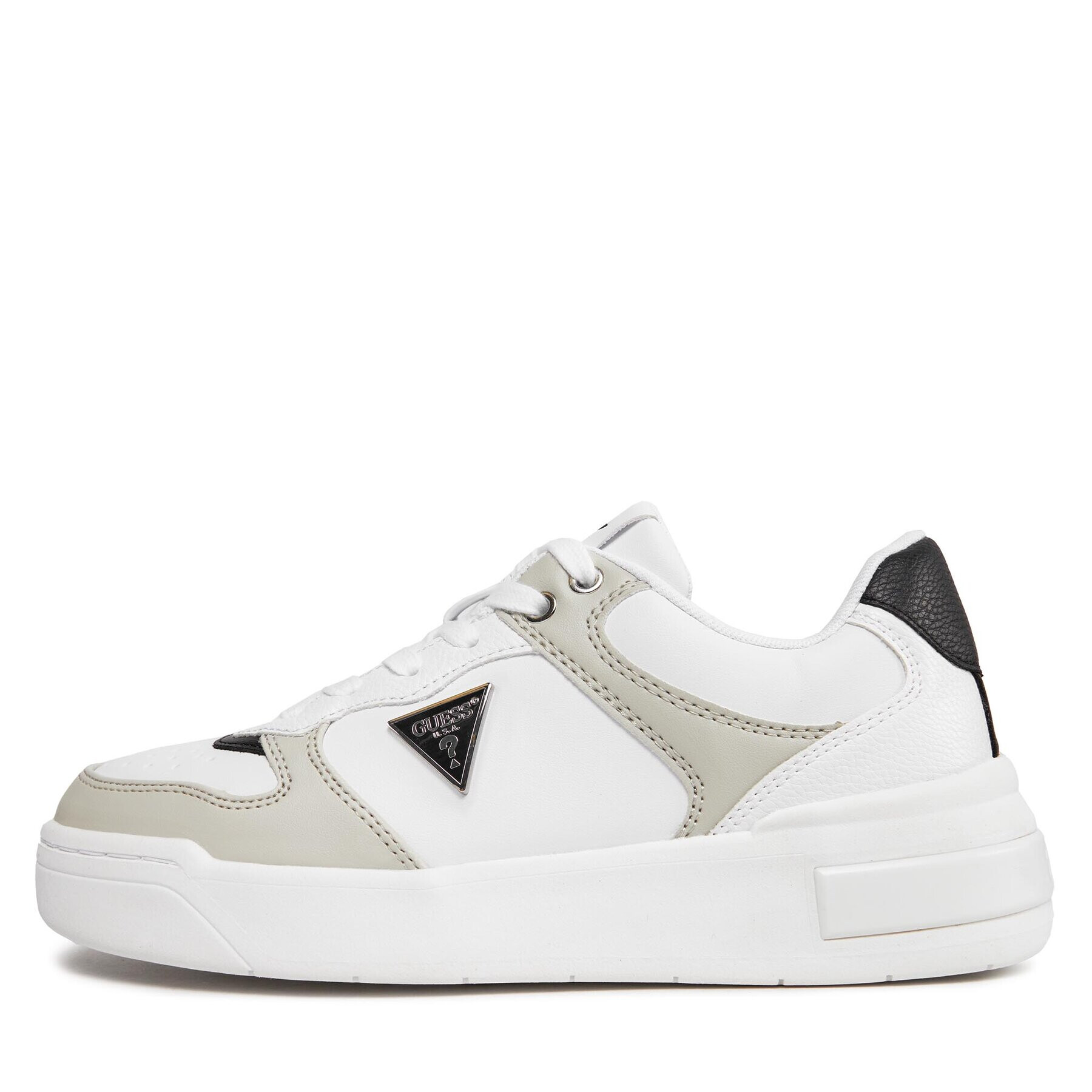 Guess Сникърси Clarkz2 FLPCLK ELE12 Бежов - Pepit.bg