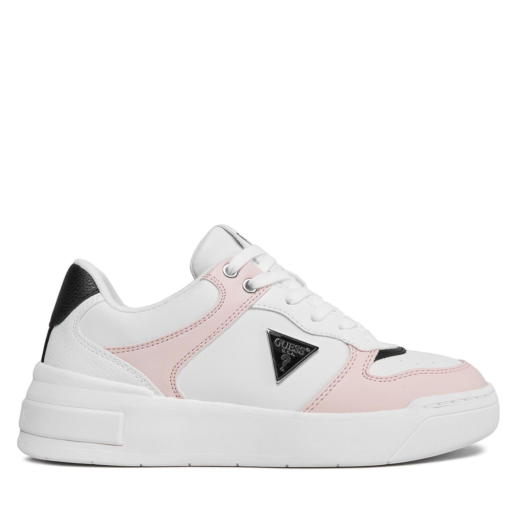 Guess Сникърси Clarkz2 FLPCLK ELE12 Бял - Pepit.bg