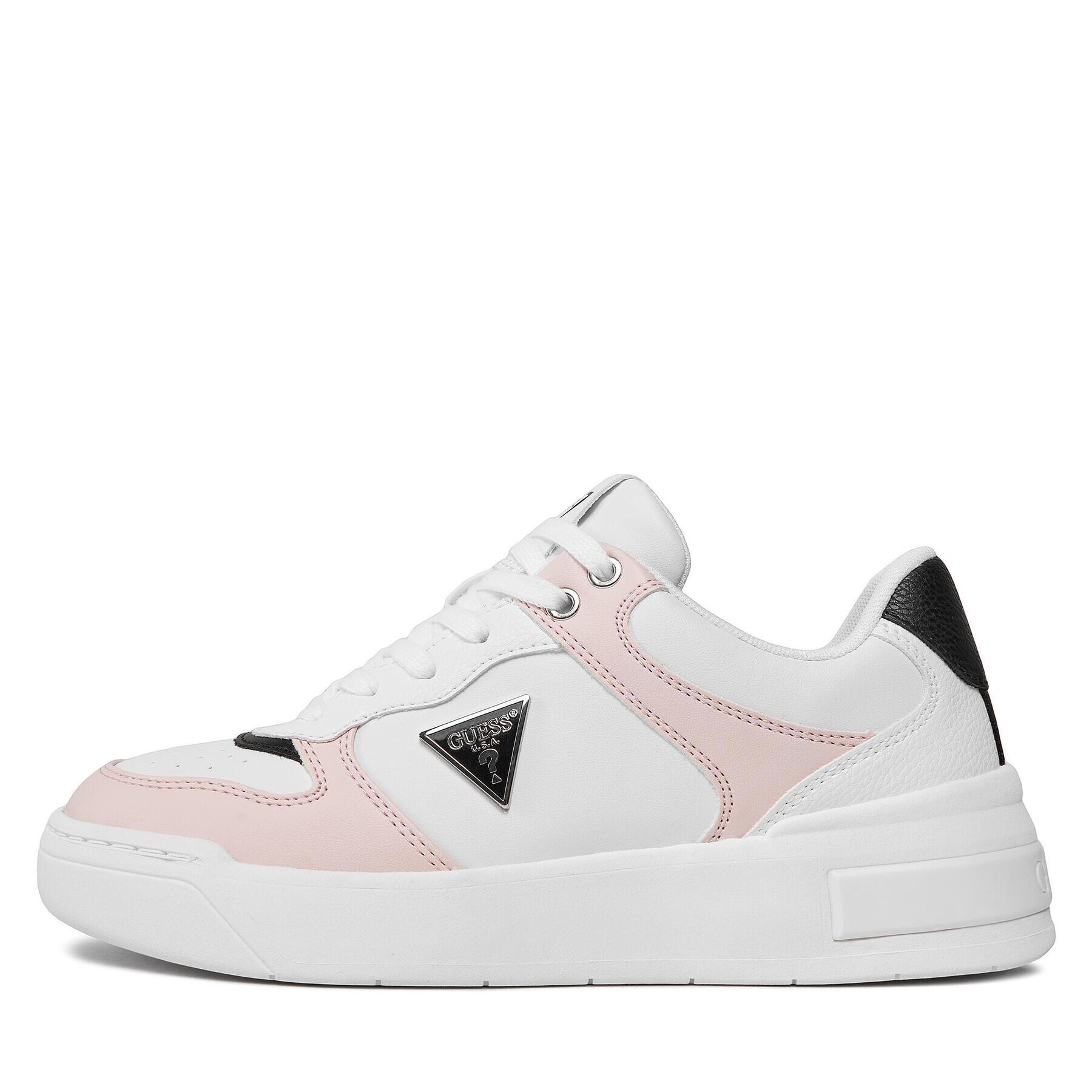 Guess Сникърси Clarkz2 FLPCLK ELE12 Бял - Pepit.bg