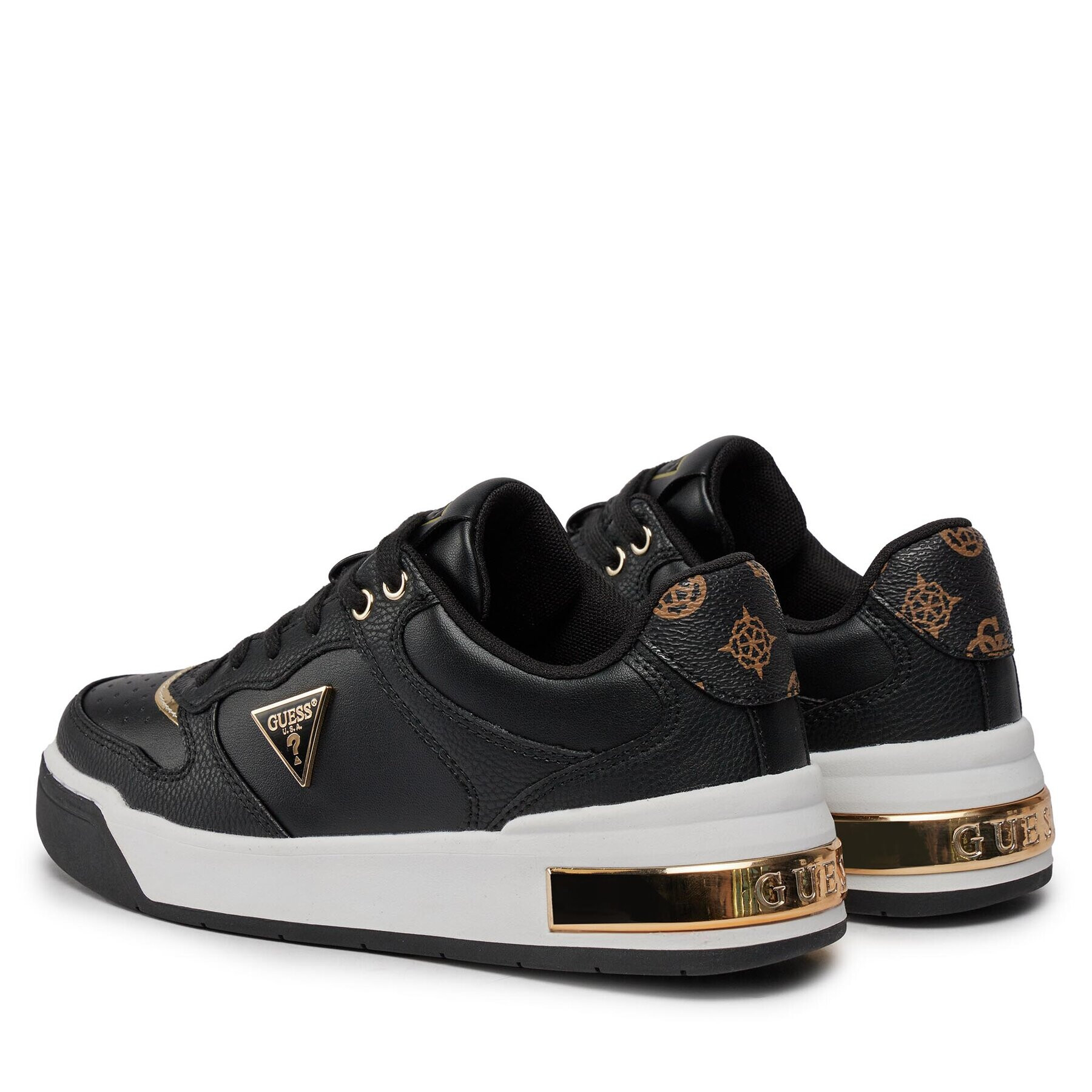 Guess Сникърси Clarkz2 FLPCLK FAL12 Черен - Pepit.bg